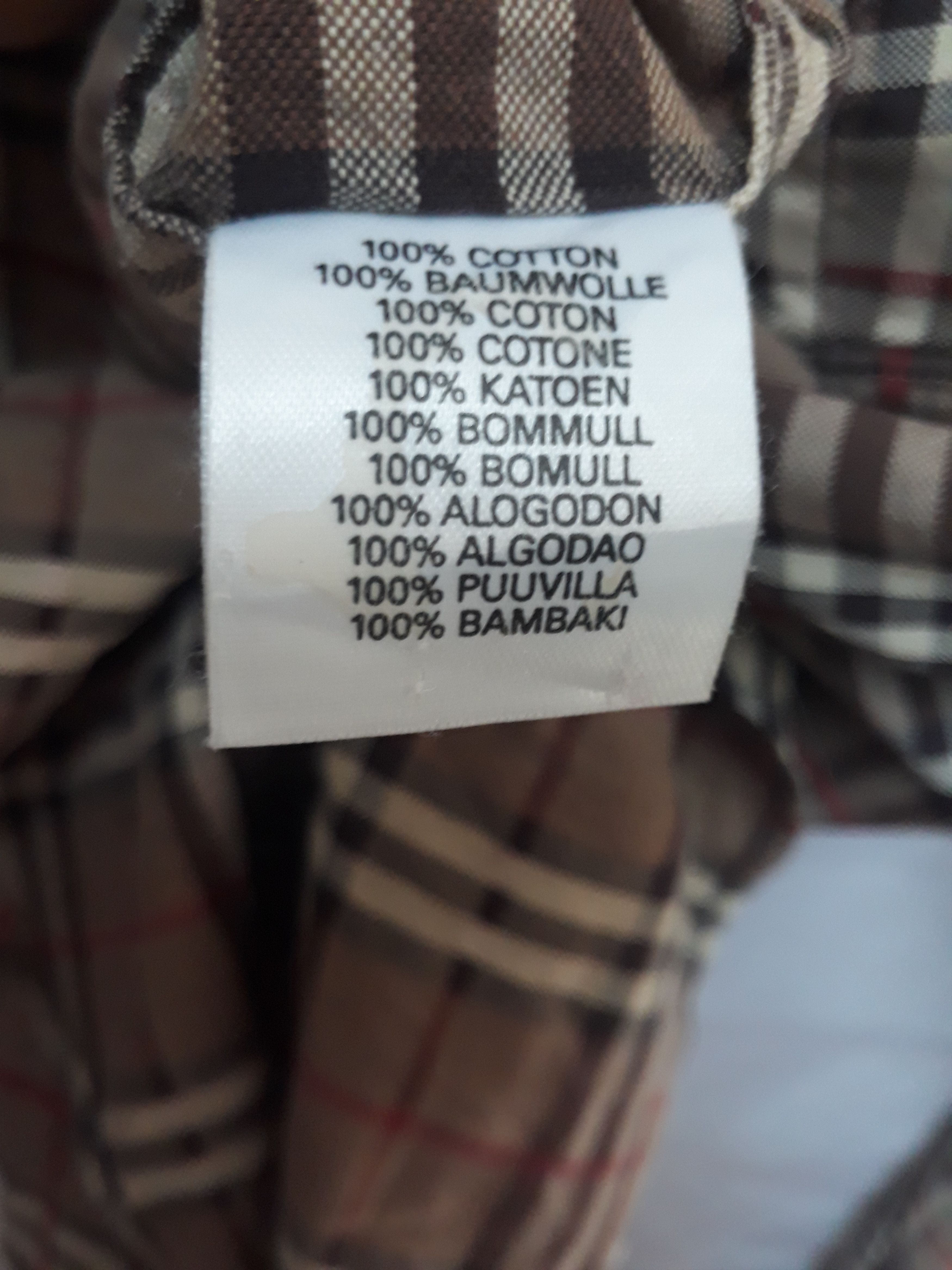 Burberry Burberry Nova Checked Shirts Button Ups Made In UK Size US L / EU 52-54 / 3 - 8 Thumbnail