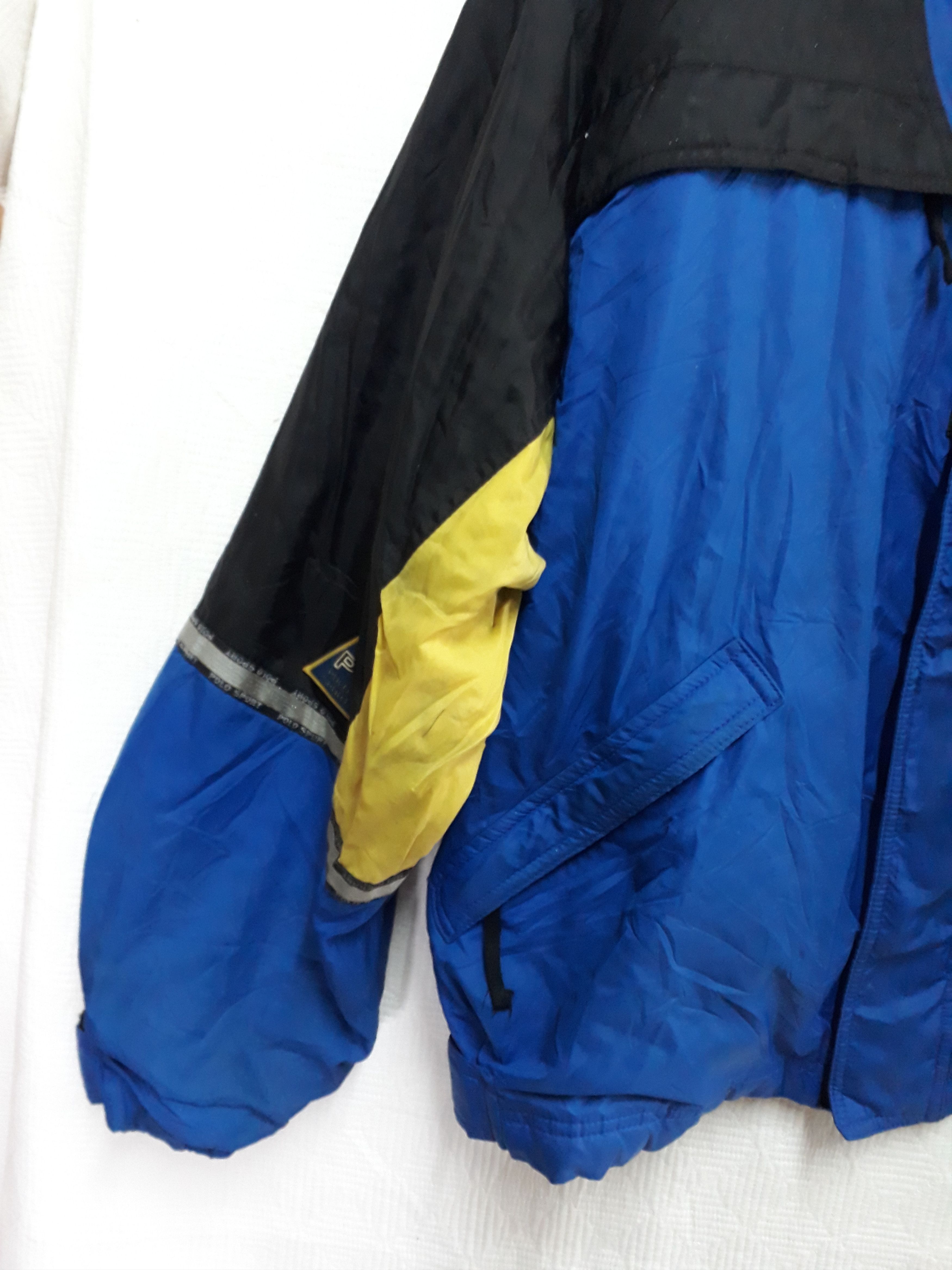 Polo Ralph Lauren Vtg Polo sport multicolour Size US XL / EU 56 / 4 - 4 Thumbnail