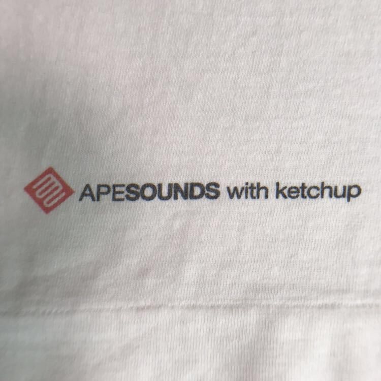 Bape × Nigo 2003 BAPE ape sounds ketchup T-shirt a bathing ape NIGO Size US L / EU 52-54 / 3 - 3 Thumbnail