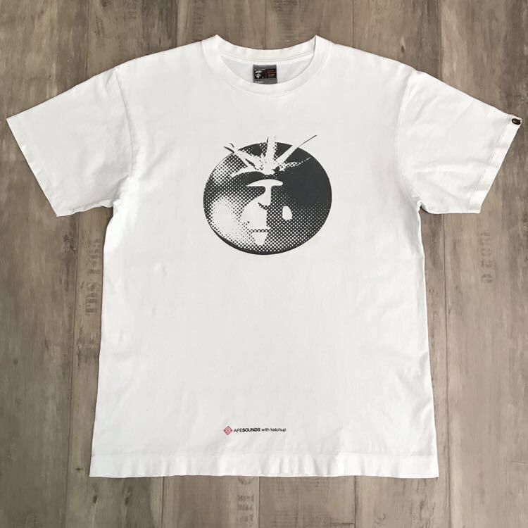 Bape × Nigo 2003 BAPE ape sounds ketchup T-shirt a bathing ape NIGO Size US L / EU 52-54 / 3 - 1 Thumbnail