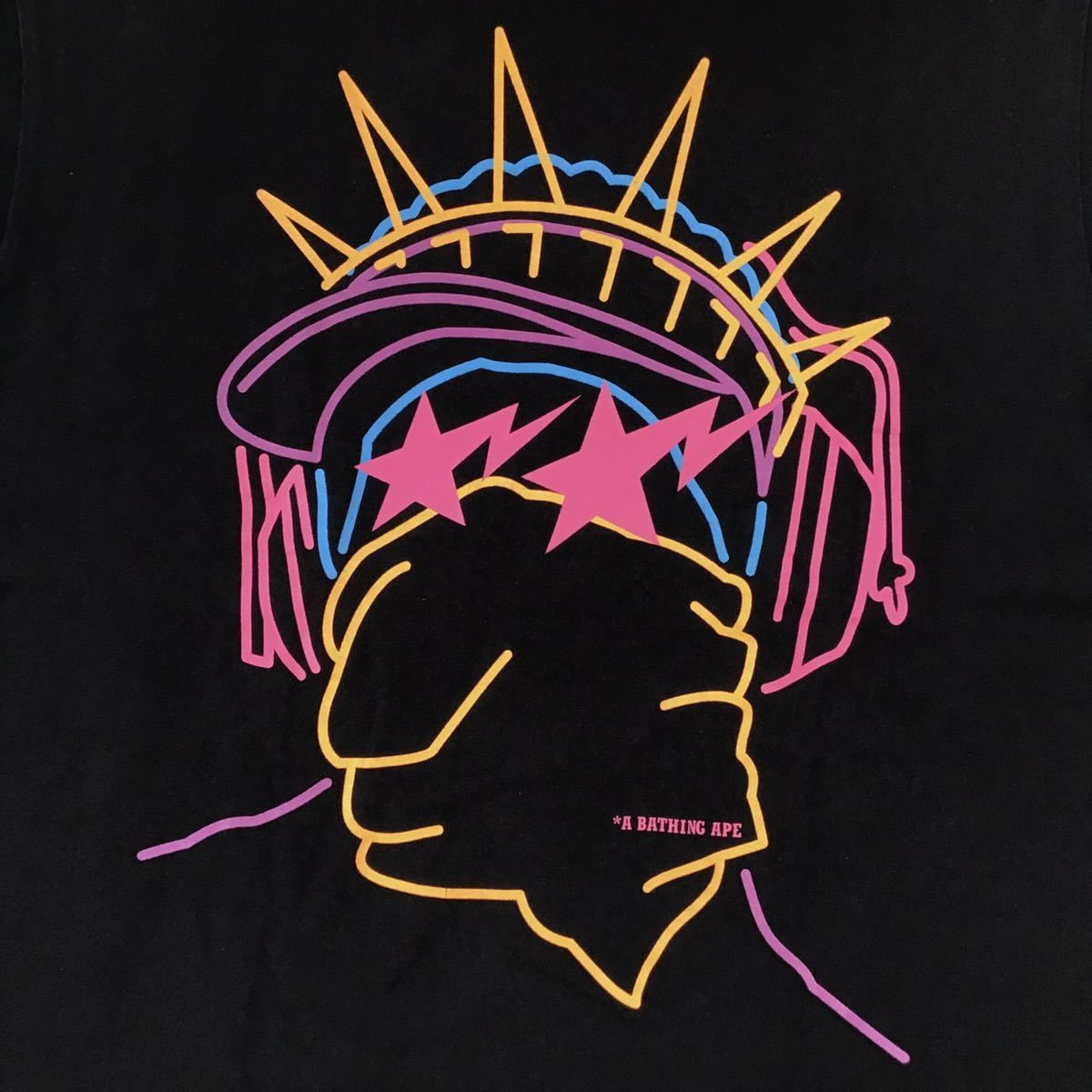 Bape BAPE NYC The statue of Liberty BAPESTA T-shirt Size US S / EU 44-46 / 1 - 2 Thumbnail