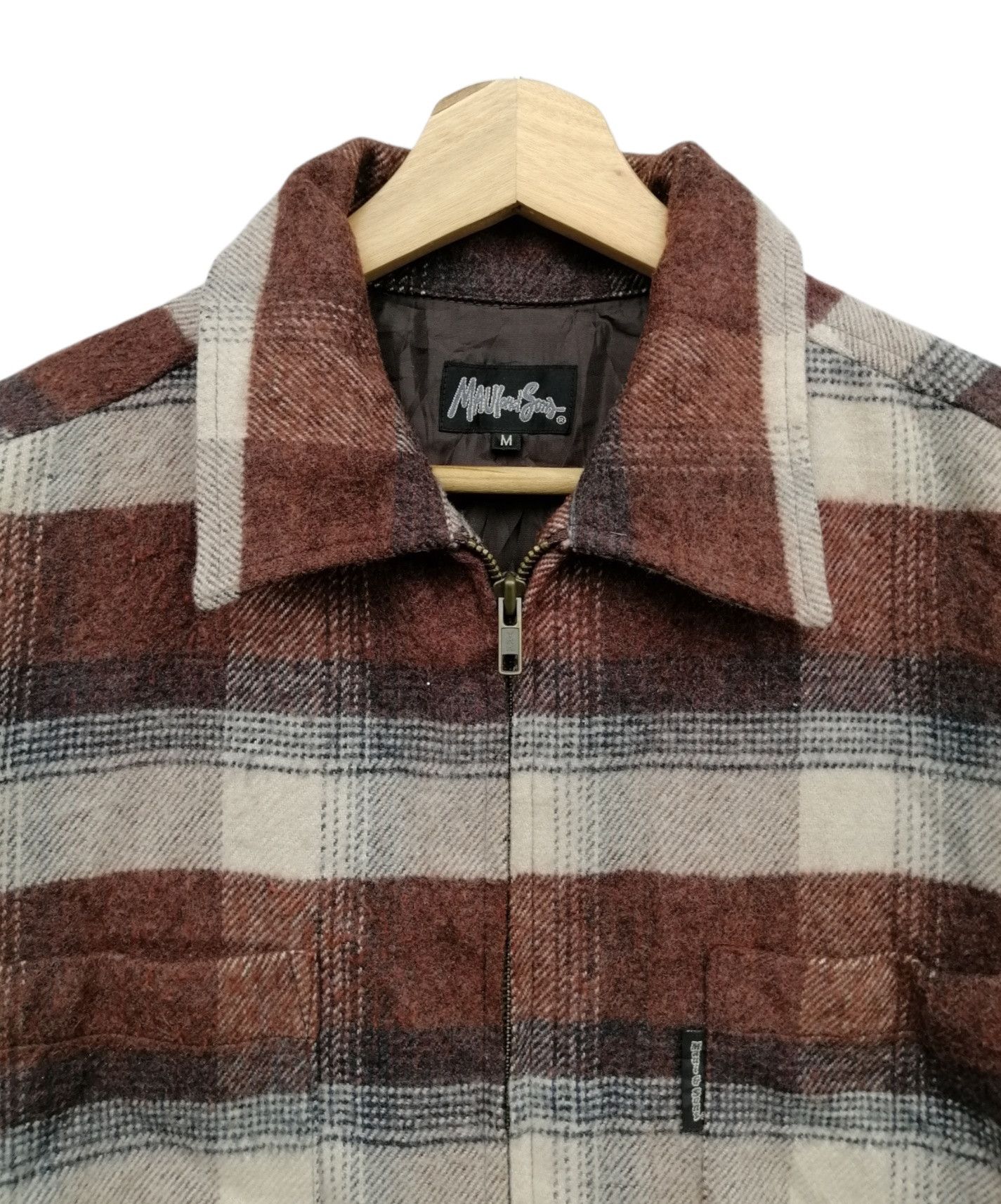 Maui and Sons Vintage Maui And Sons Flannel Zipped Shacket Jacket Size US M / EU 48-50 / 2 - 2 Thumbnail