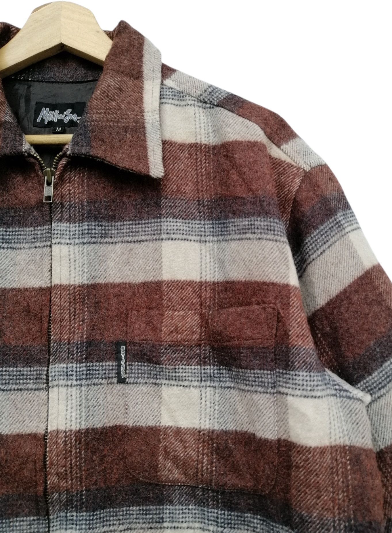 Maui and Sons Vintage Maui And Sons Flannel Zipped Shacket Jacket Size US M / EU 48-50 / 2 - 3 Thumbnail