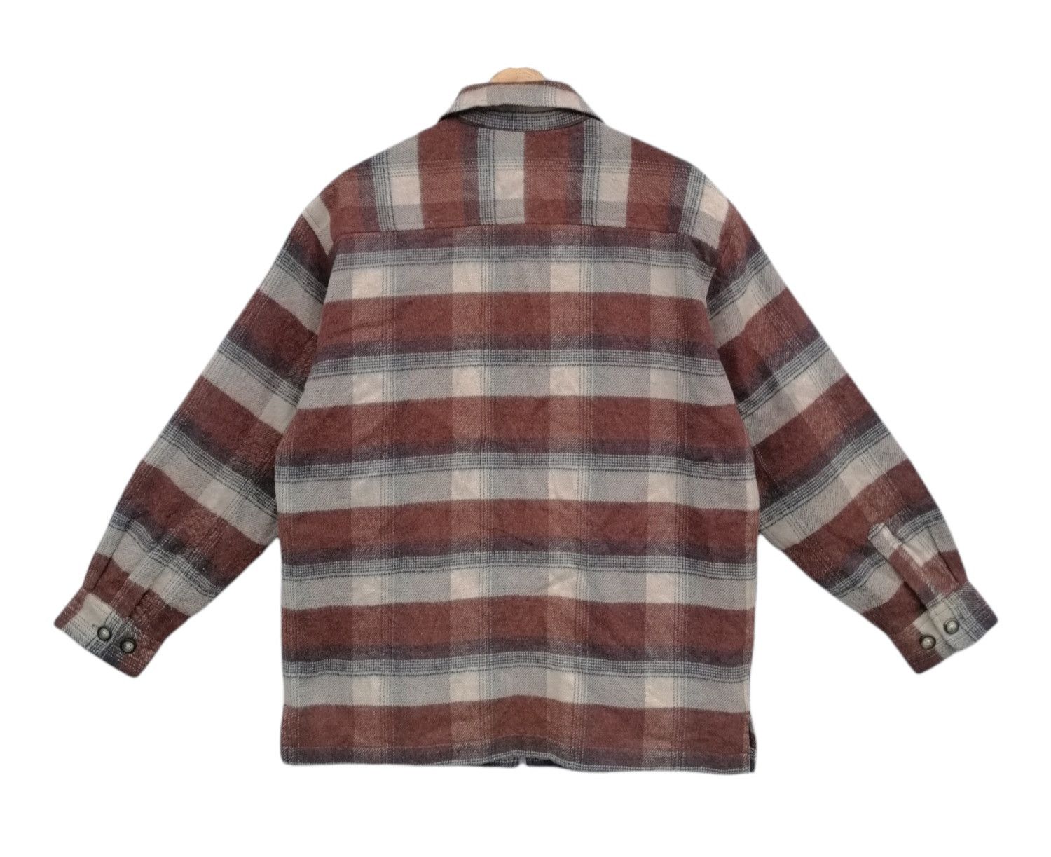 Maui and Sons Vintage Maui And Sons Flannel Zipped Shacket Jacket Size US M / EU 48-50 / 2 - 6 Thumbnail