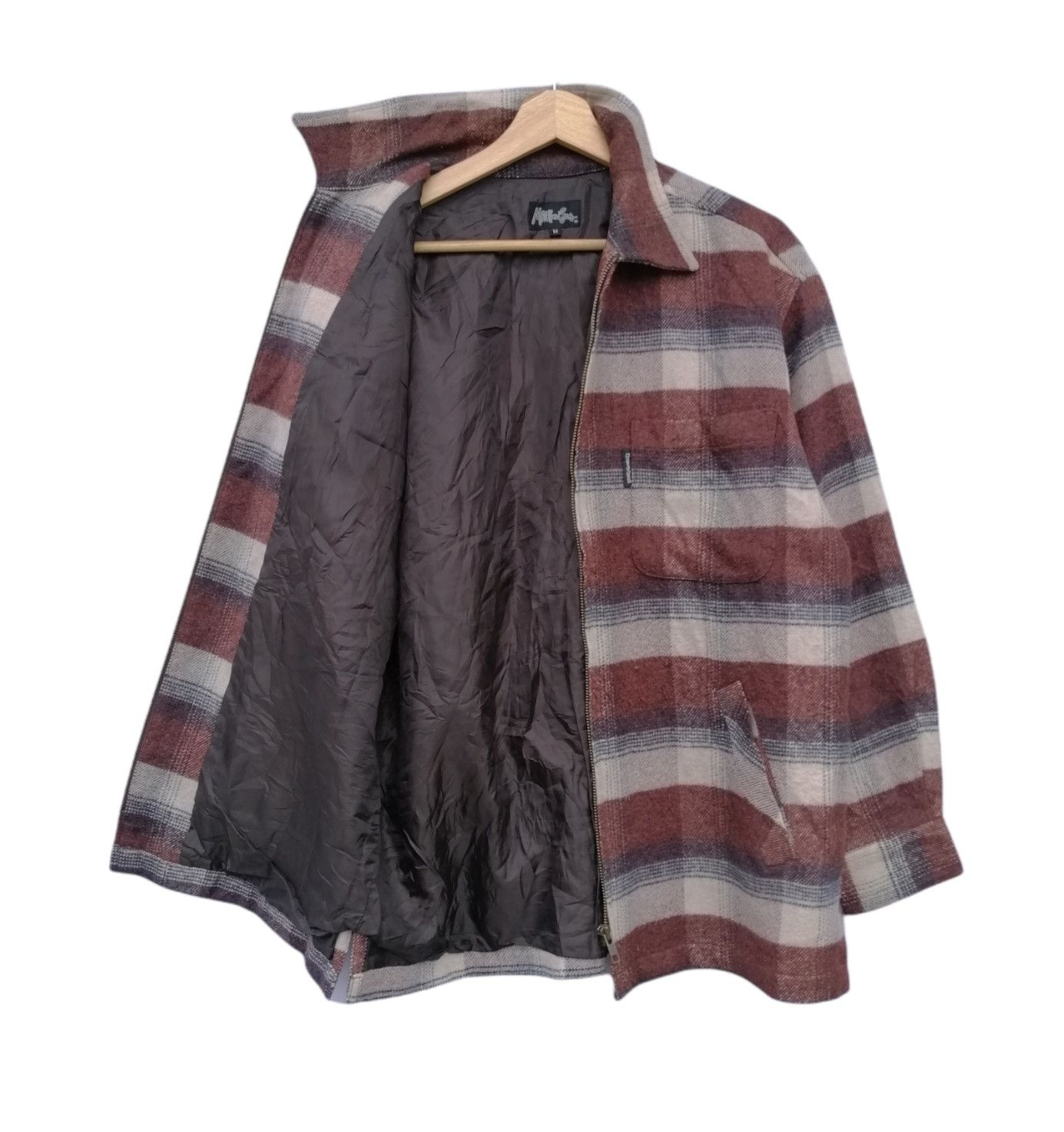 Maui and Sons Vintage Maui And Sons Flannel Zipped Shacket Jacket Size US M / EU 48-50 / 2 - 9 Thumbnail
