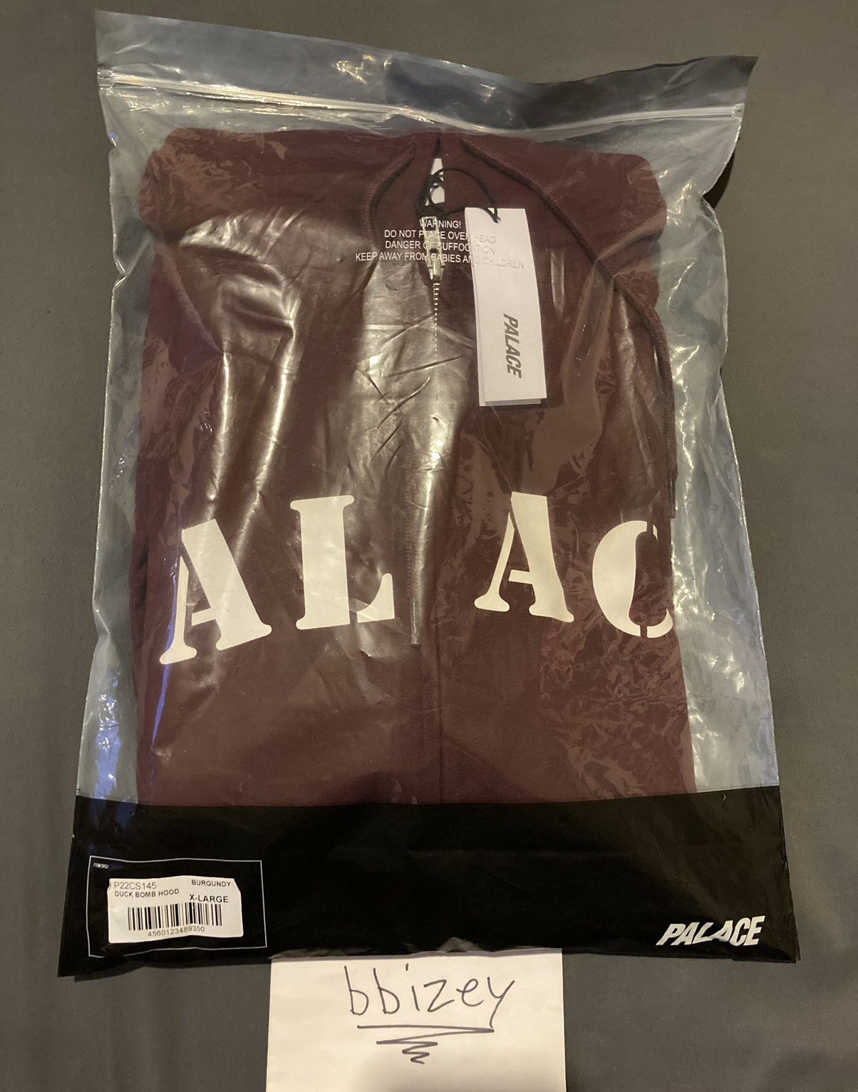 Palace Palace Duck Bomb Hood Burgundy XL Size US XL / EU 56 / 4 - 3 Thumbnail