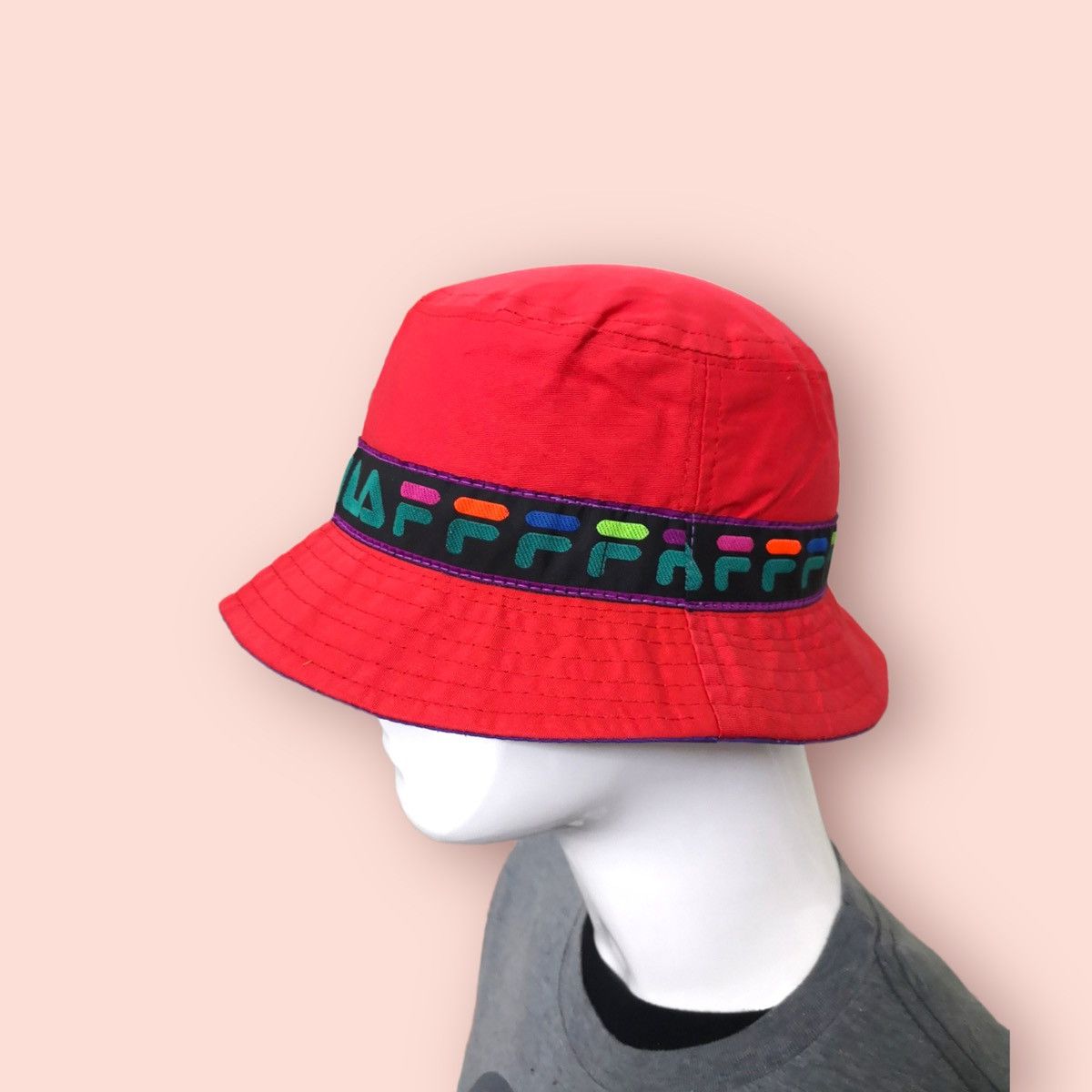 Fila ARCHIVAL FILA LOGO SPELLS BUCKET HAT ITALY Size ONE SIZE - 1 Thumbnail