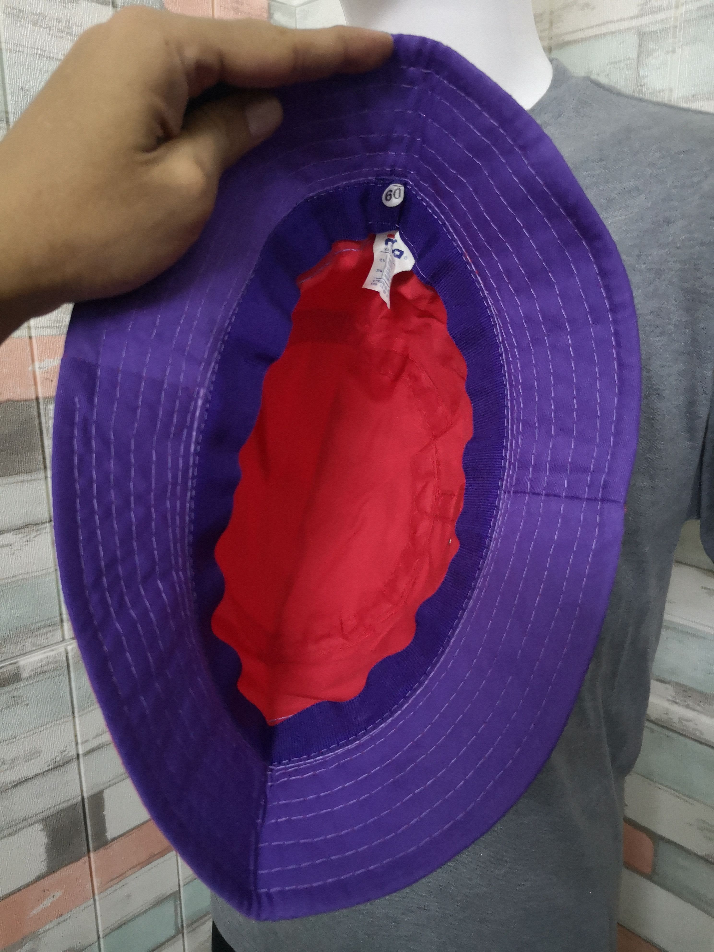 Fila ARCHIVAL FILA LOGO SPELLS BUCKET HAT ITALY Size ONE SIZE - 11 Thumbnail