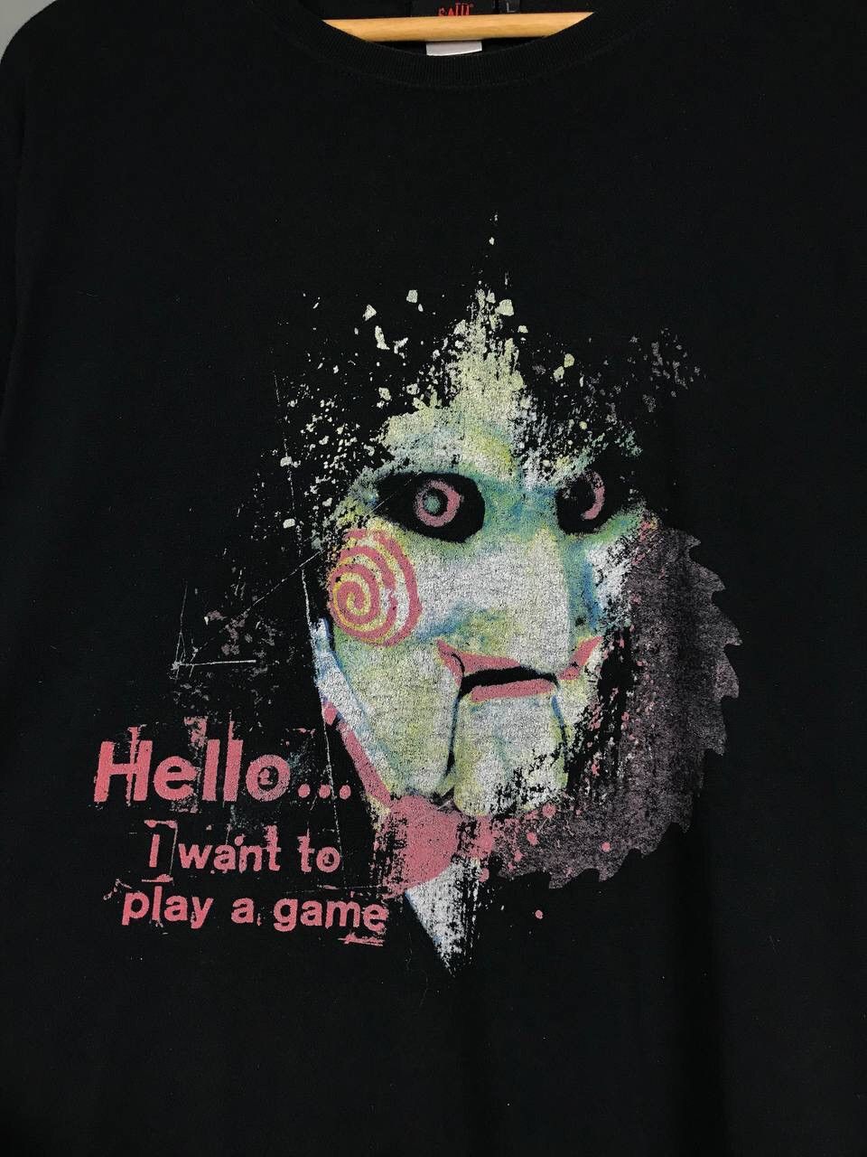 Vintage Saw the ride expert horror vintage movie tee Size US L / EU 52-54 / 3 - 3 Thumbnail