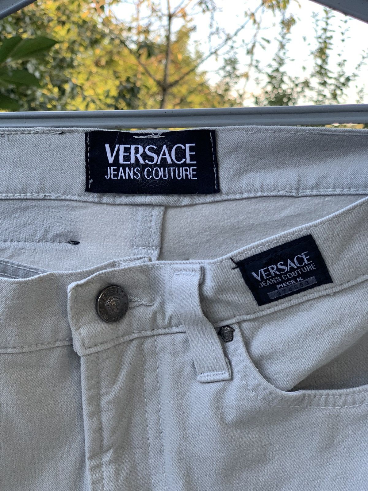 Versace Vintage Versace Jeans Couture Women Size US 28 / EU 44 - 4 Thumbnail