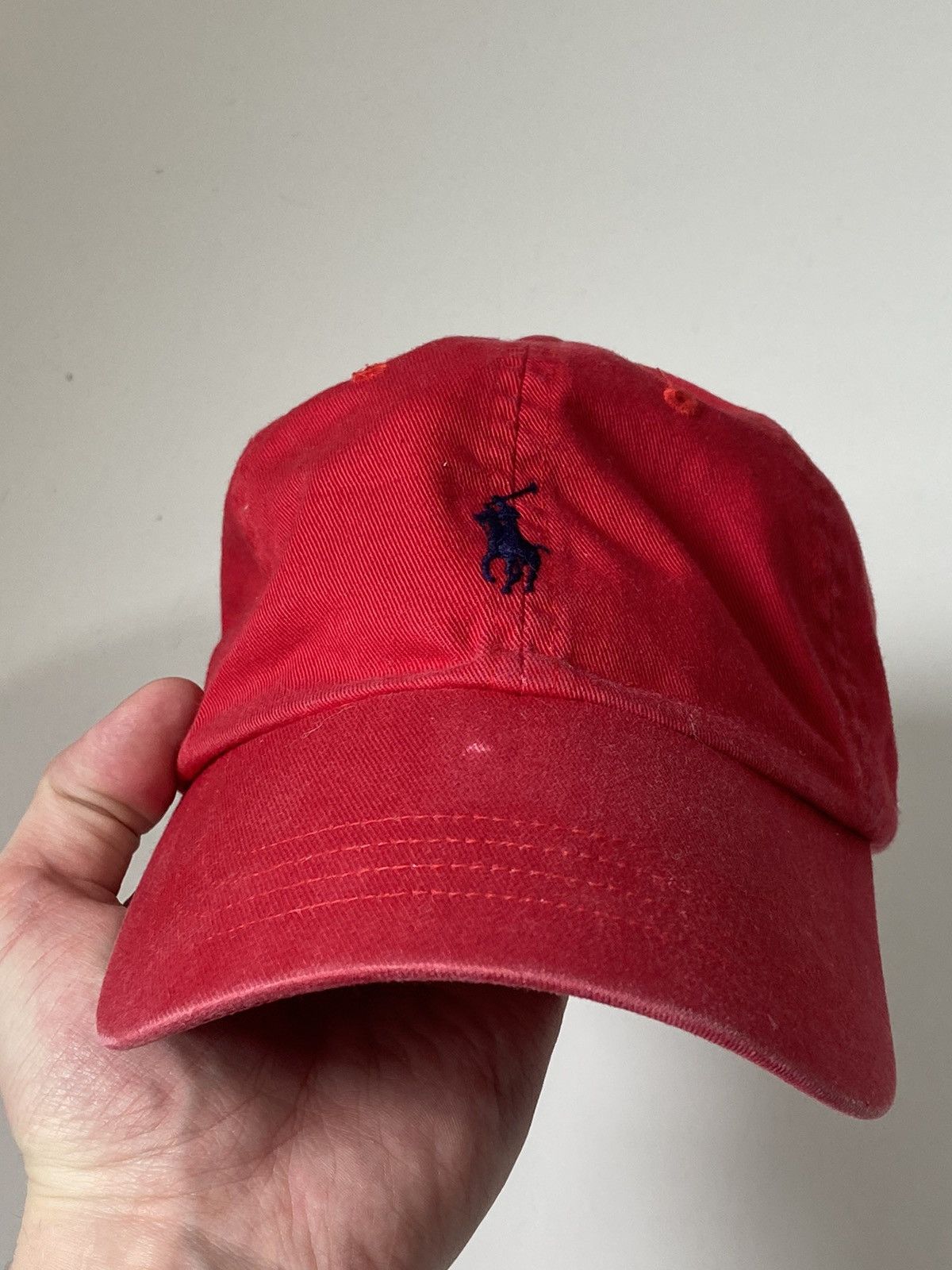Vintage Polo Ralph Lauren Cap Red Vintage Size ONE SIZE - 16 Thumbnail