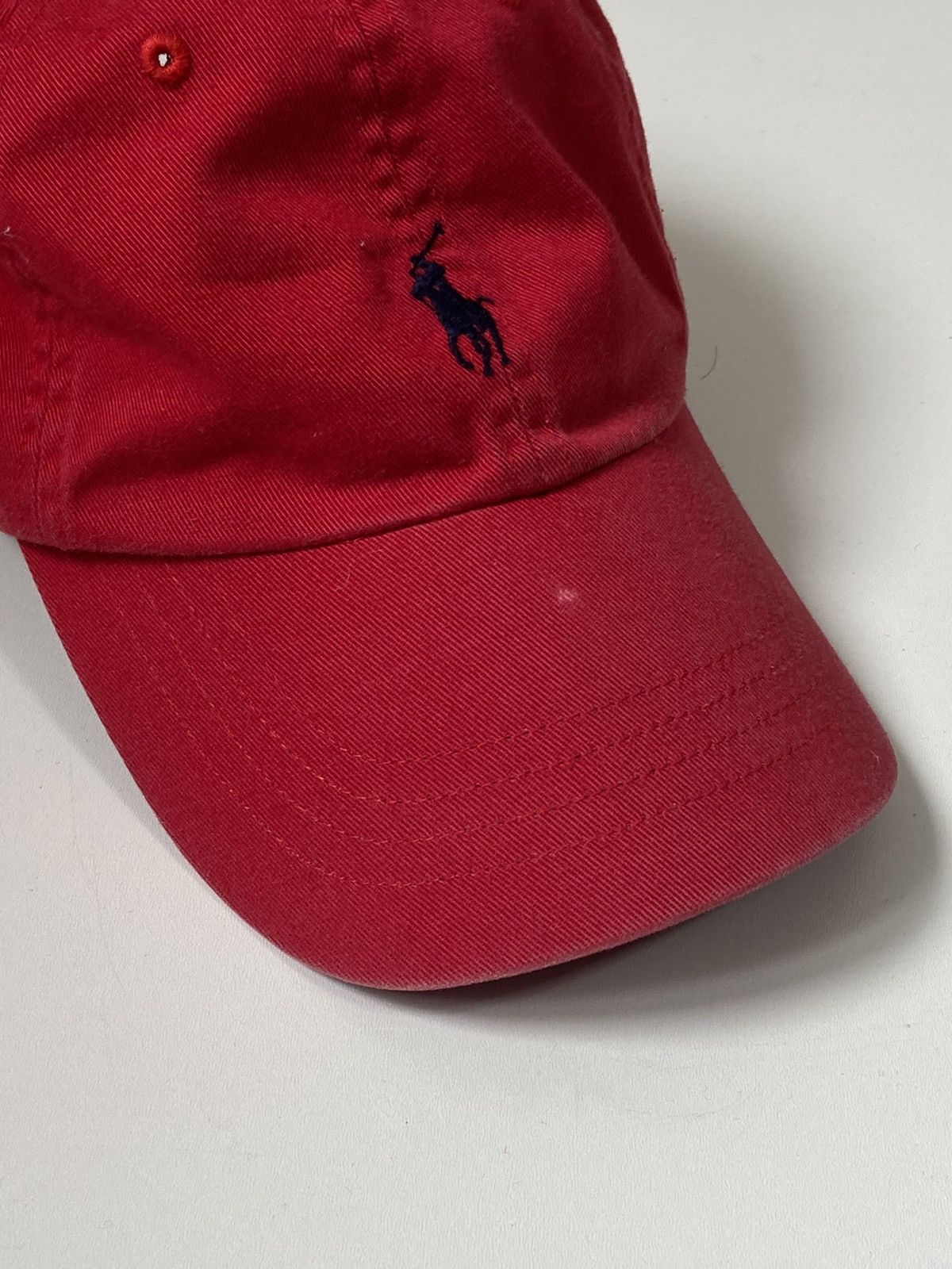 Vintage Polo Ralph Lauren Cap Red Vintage Size ONE SIZE - 3 Thumbnail