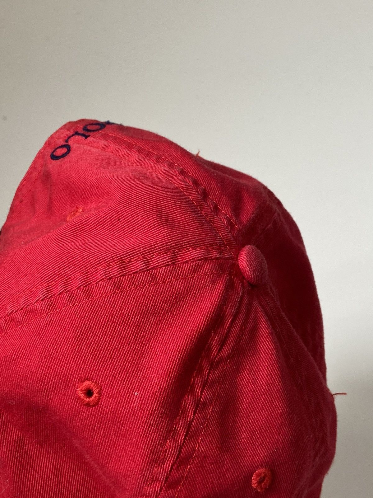 Vintage Polo Ralph Lauren Cap Red Vintage Size ONE SIZE - 11 Thumbnail