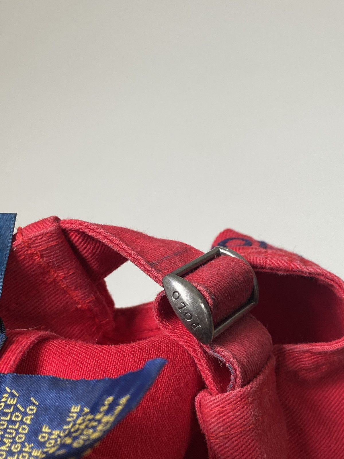 Vintage Polo Ralph Lauren Cap Red Vintage Size ONE SIZE - 14 Thumbnail
