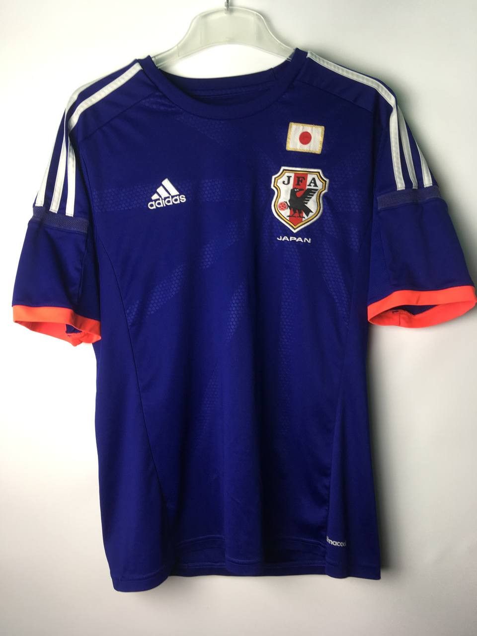 Adidas JAPAN 2014 2015 HOME FOOTBALL SHIRT SOCCER JERSEY ADIDAS Size US L / EU 52-54 / 3 - 1 Thumbnail