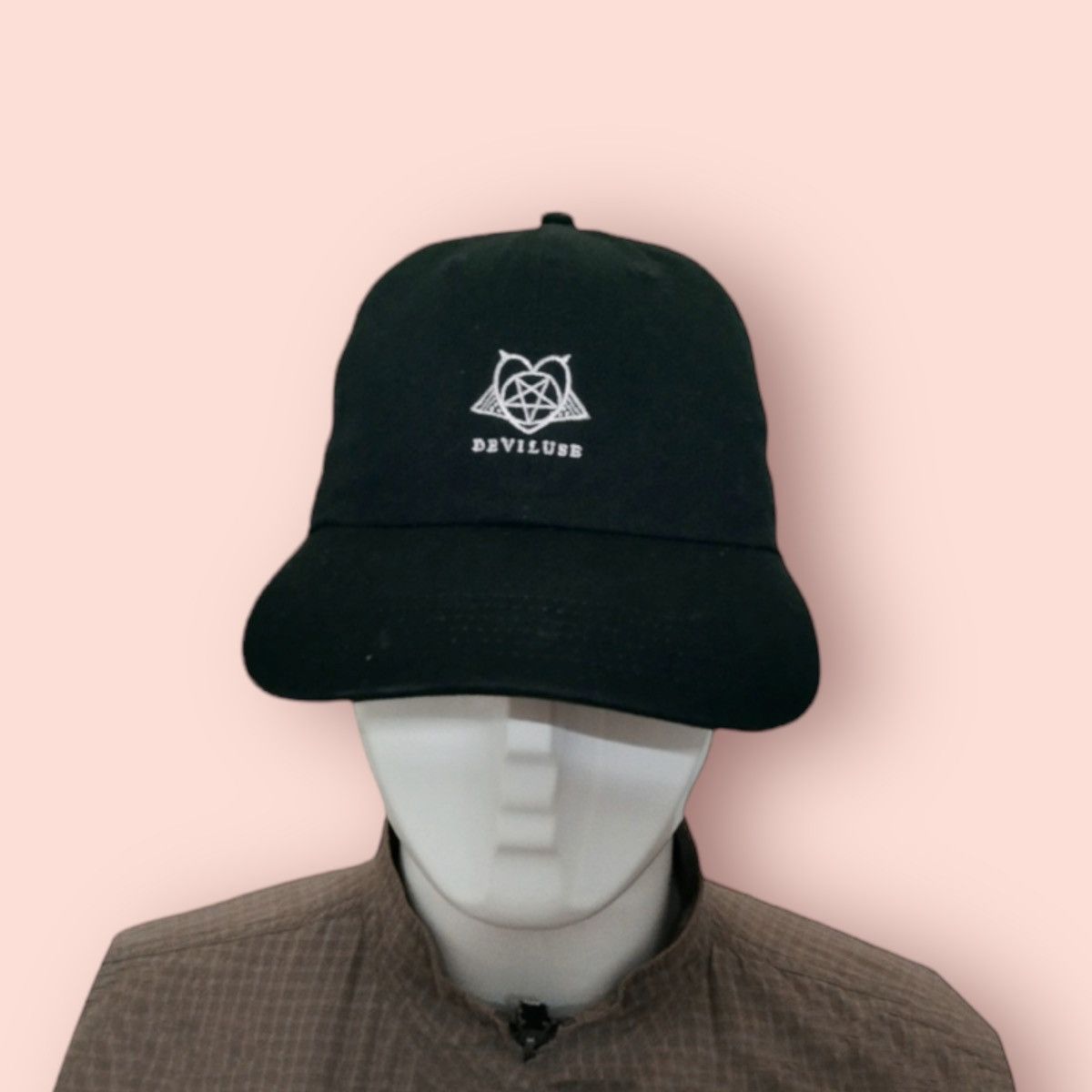Japanese Brand DEVILUSE X NEW HATTAN STRAPBACK Size ONE SIZE - 4 Thumbnail