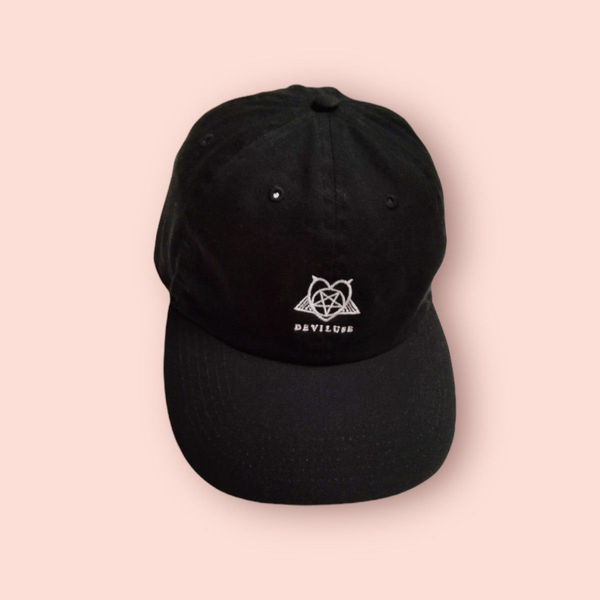 Japanese Brand DEVILUSE X NEW HATTAN STRAPBACK Size ONE SIZE - 8 Thumbnail