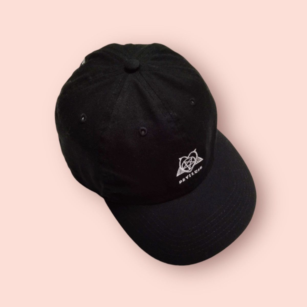 Japanese Brand DEVILUSE X NEW HATTAN STRAPBACK Size ONE SIZE - 7 Thumbnail