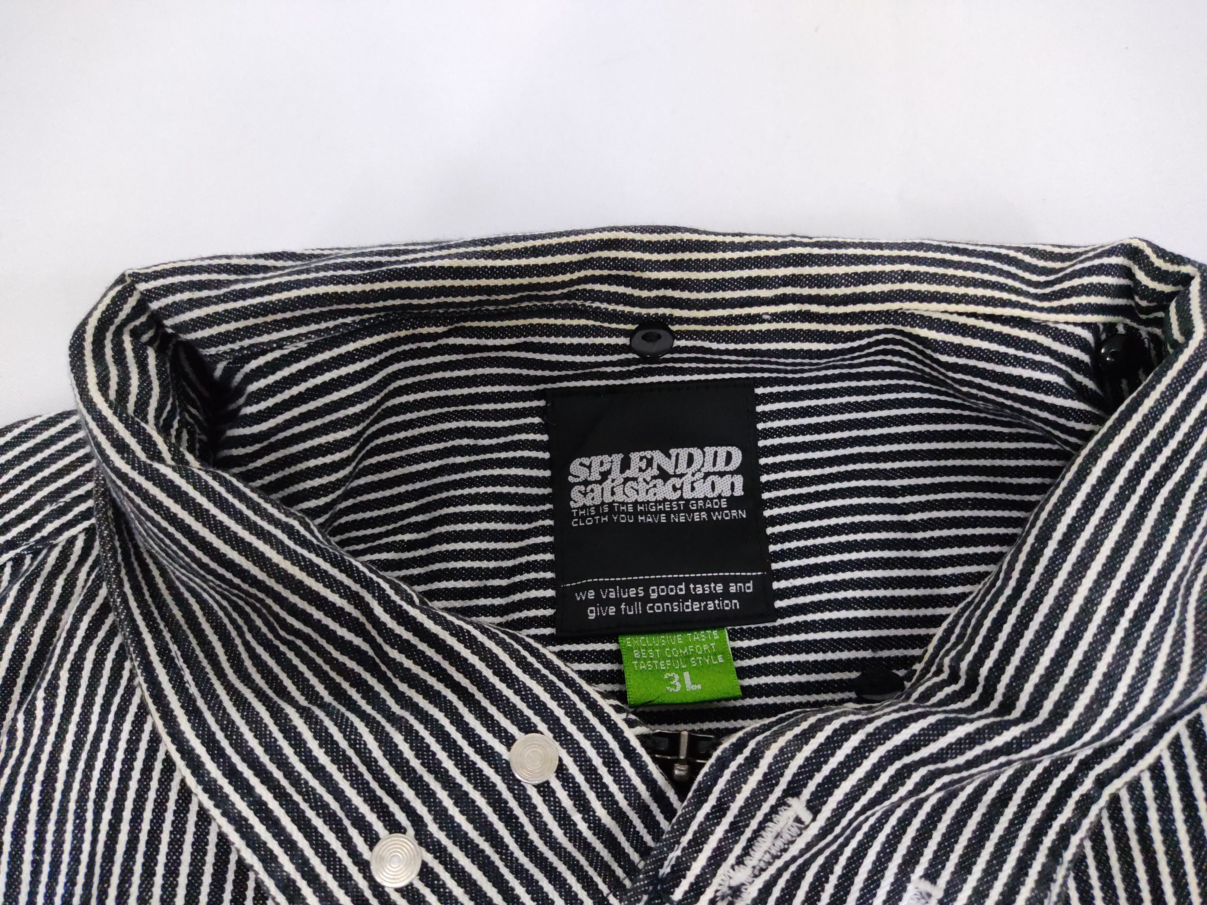Japanese Brand Splendid Satisfaction Zipper Denim Jacket Work Wear Size US L / EU 52-54 / 3 - 5 Thumbnail