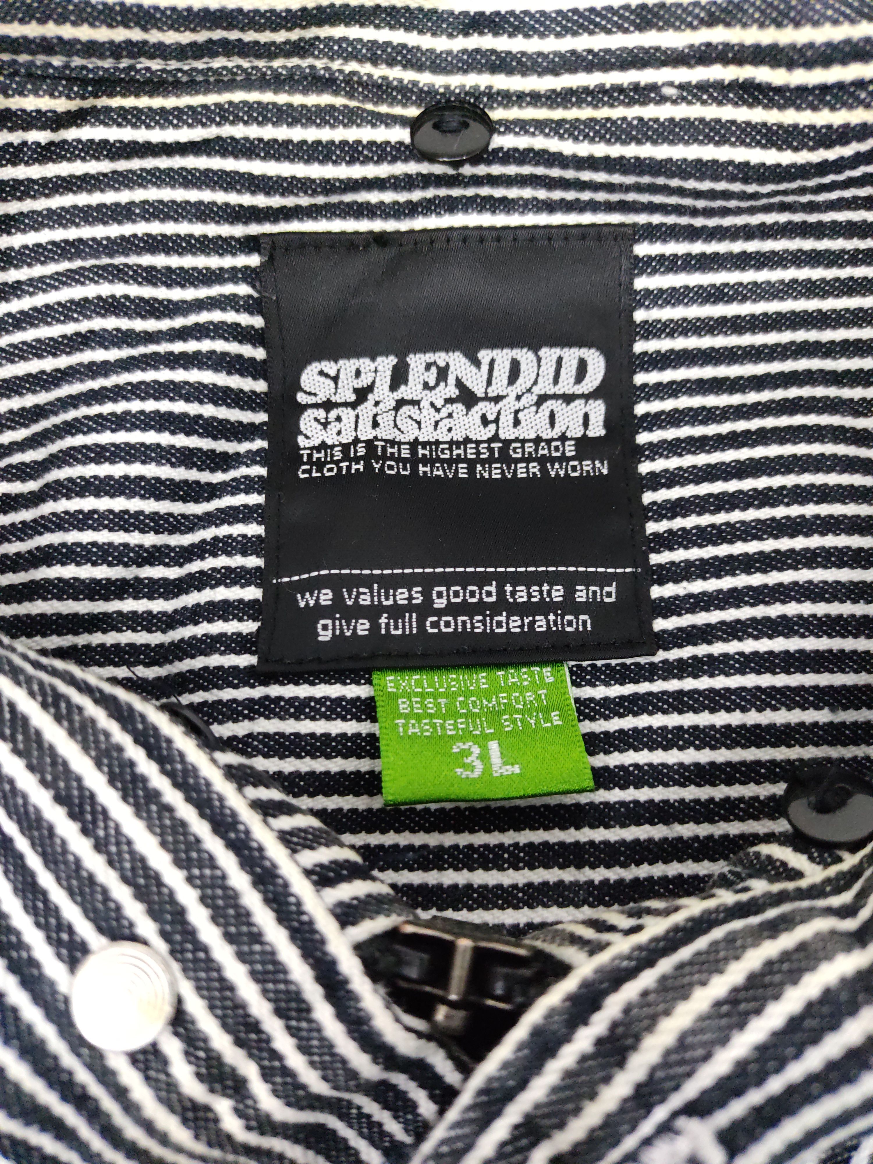 Japanese Brand Splendid Satisfaction Zipper Denim Jacket Work Wear Size US L / EU 52-54 / 3 - 2 Thumbnail