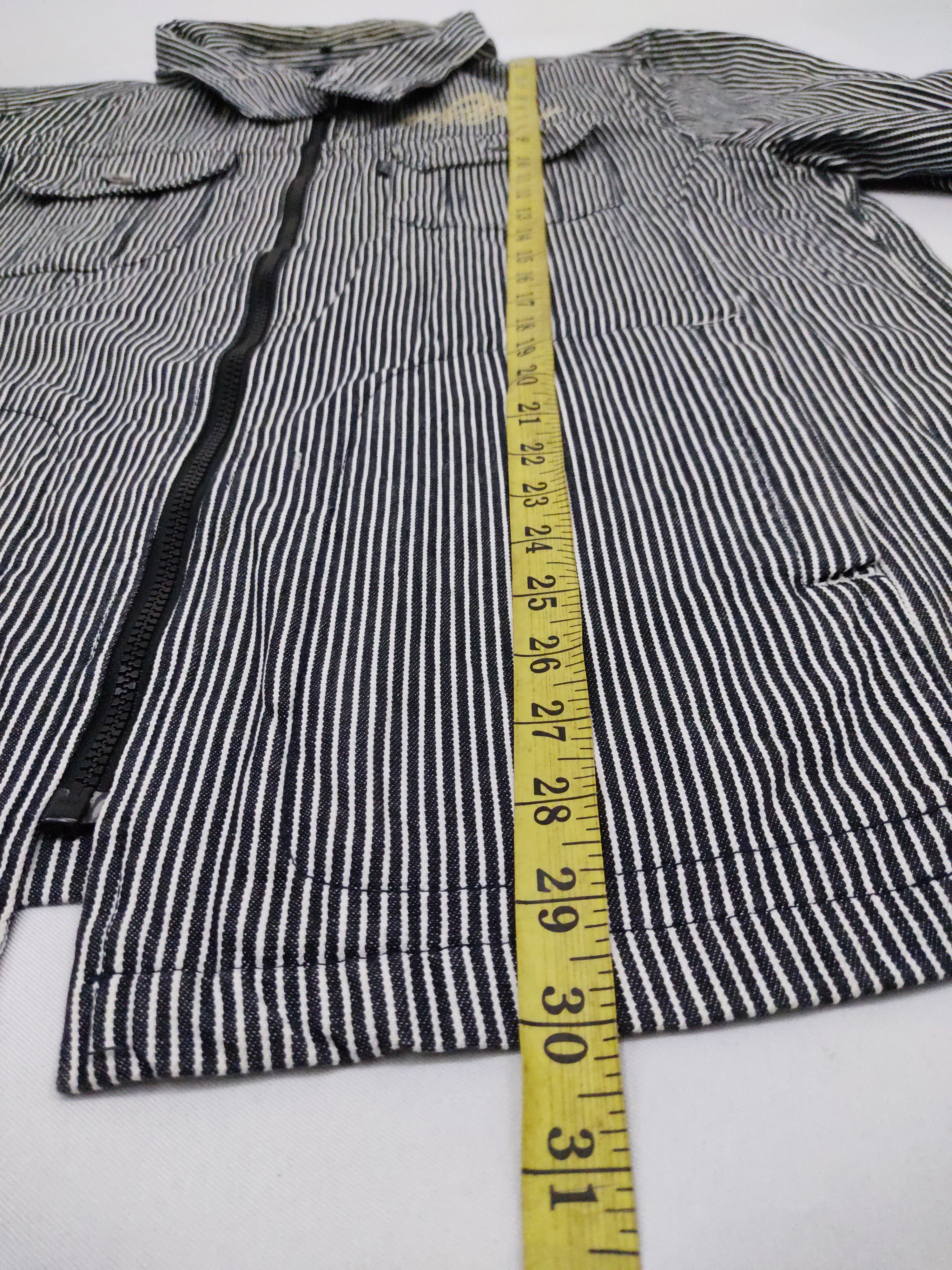 Japanese Brand Splendid Satisfaction Zipper Denim Jacket Work Wear Size US L / EU 52-54 / 3 - 3 Thumbnail