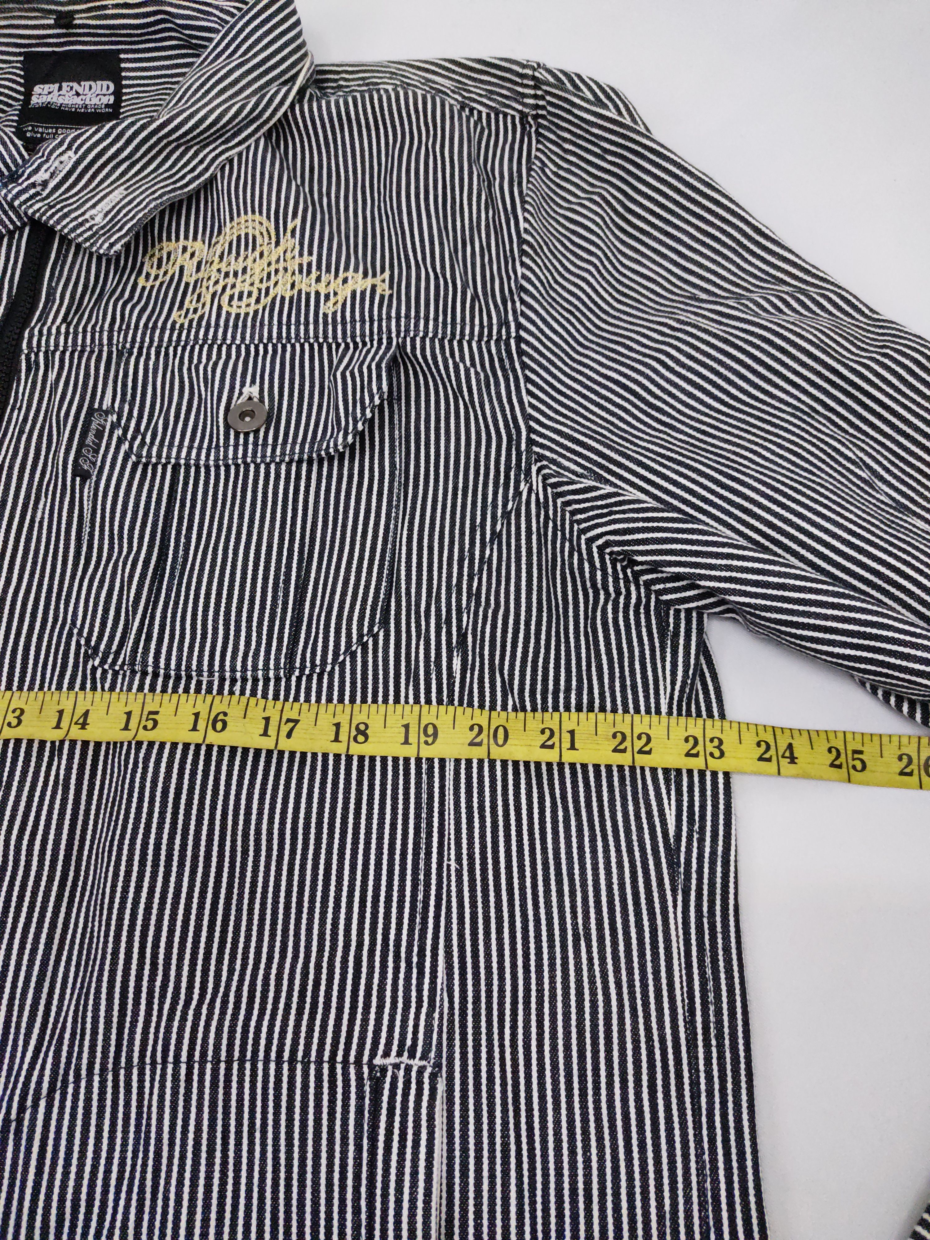 Japanese Brand Splendid Satisfaction Zipper Denim Jacket Work Wear Size US L / EU 52-54 / 3 - 4 Thumbnail