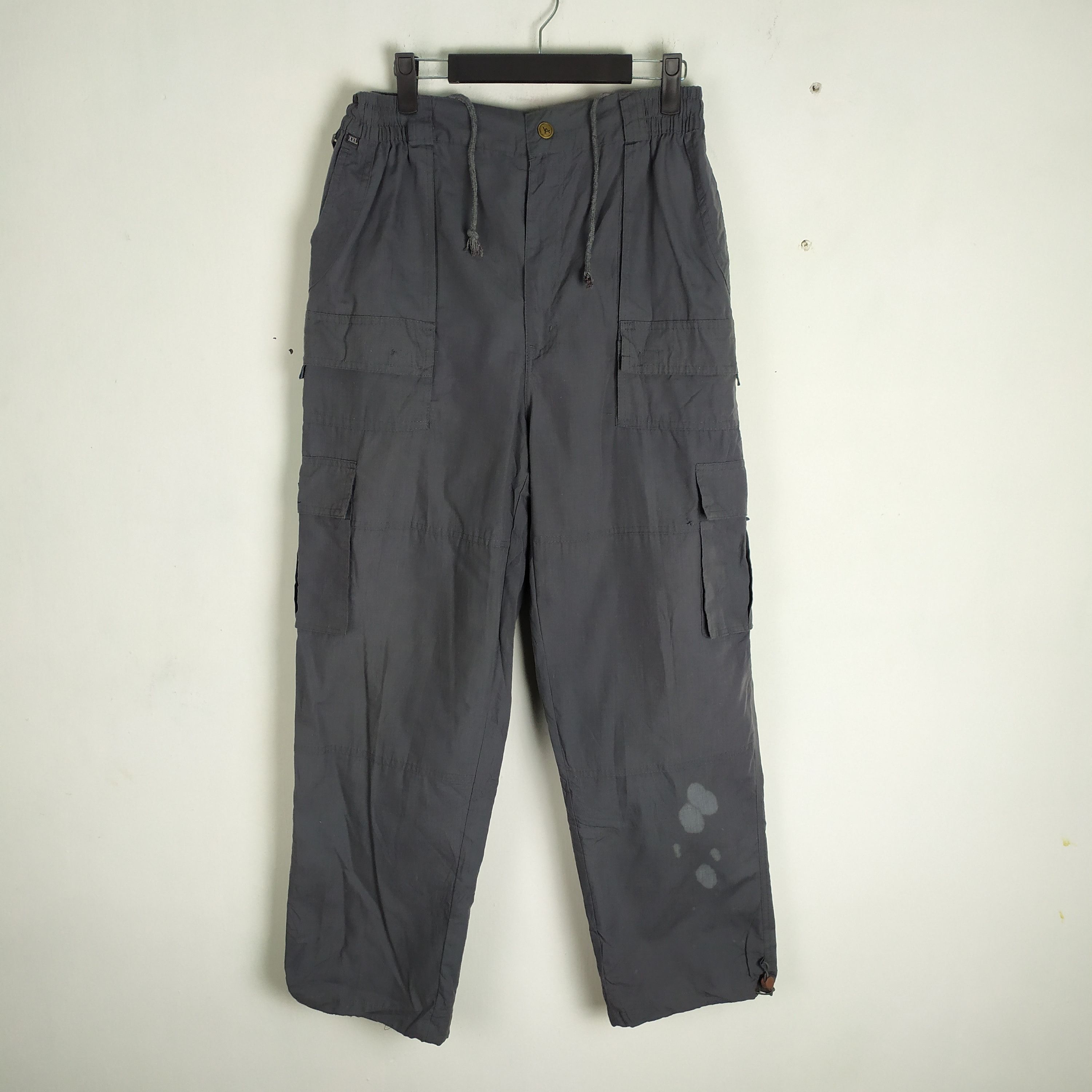 Japanese Brand LA CARGO PANTS DRAWSTRING WAIST Size US 30 / EU 46 - 12 Thumbnail