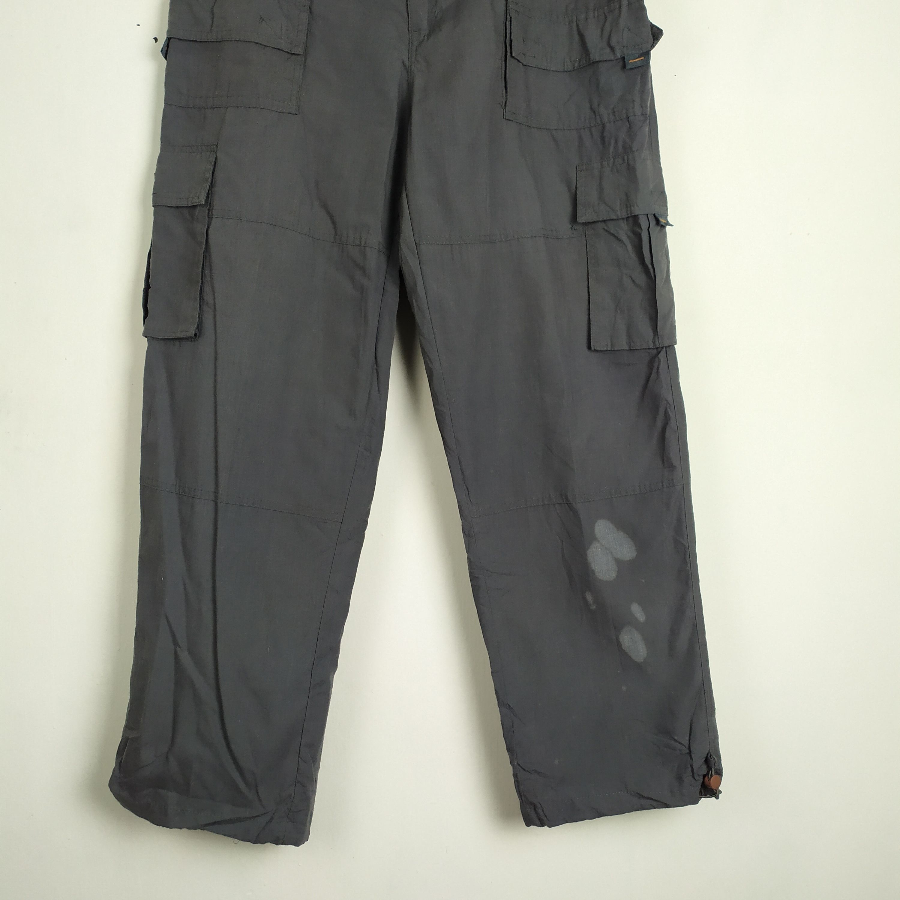 Japanese Brand LA CARGO PANTS DRAWSTRING WAIST Size US 30 / EU 46 - 3 Thumbnail