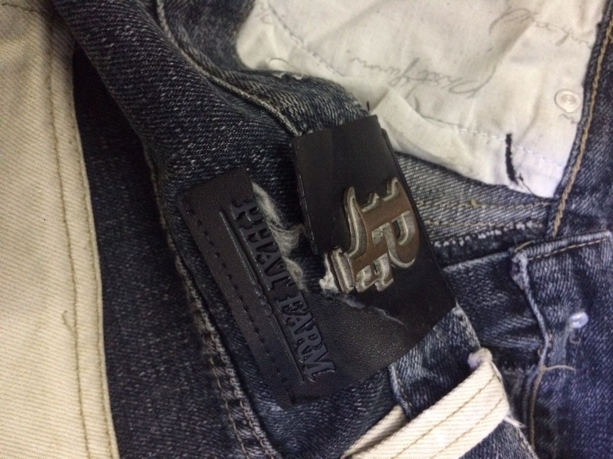 Japanese Brand × Phat Farm Baggy Phat Farm patchwork tactical denim pant Size US 32 / EU 48 - 15 Thumbnail
