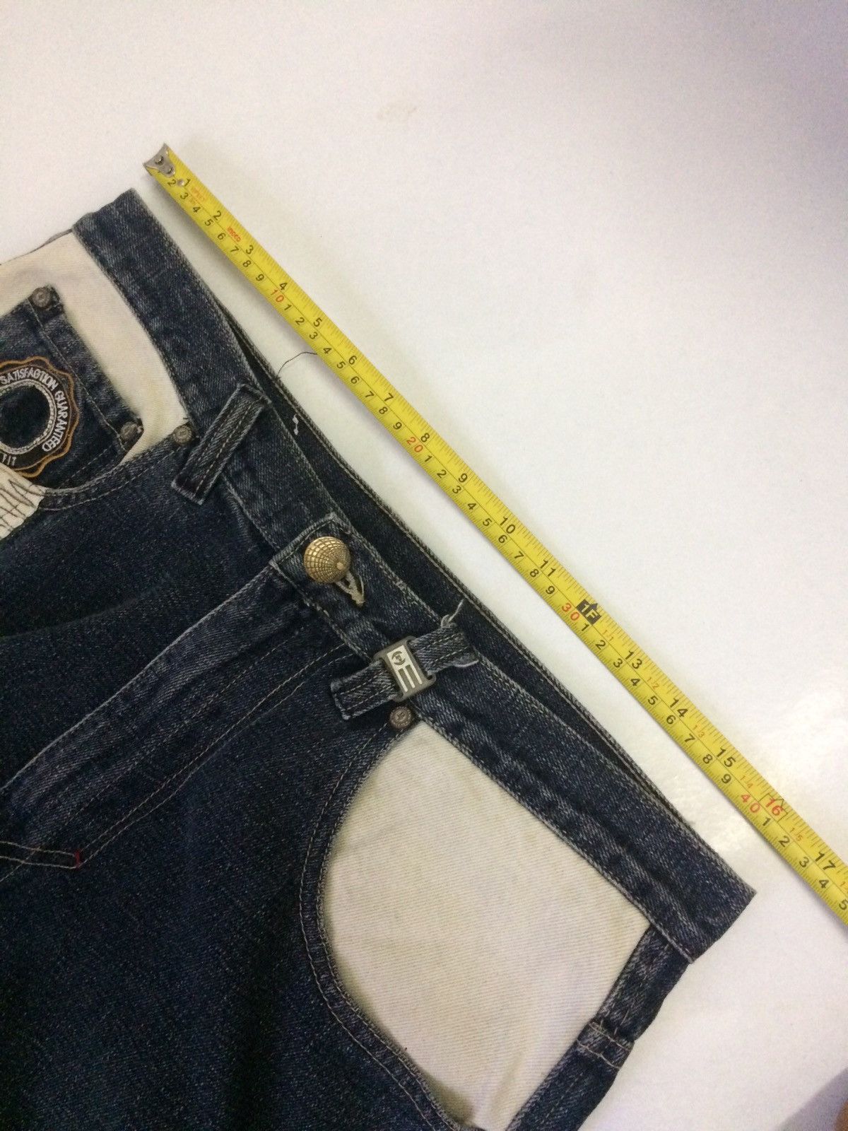Japanese Brand × Phat Farm Baggy Phat Farm patchwork tactical denim pant Size US 32 / EU 48 - 11 Thumbnail