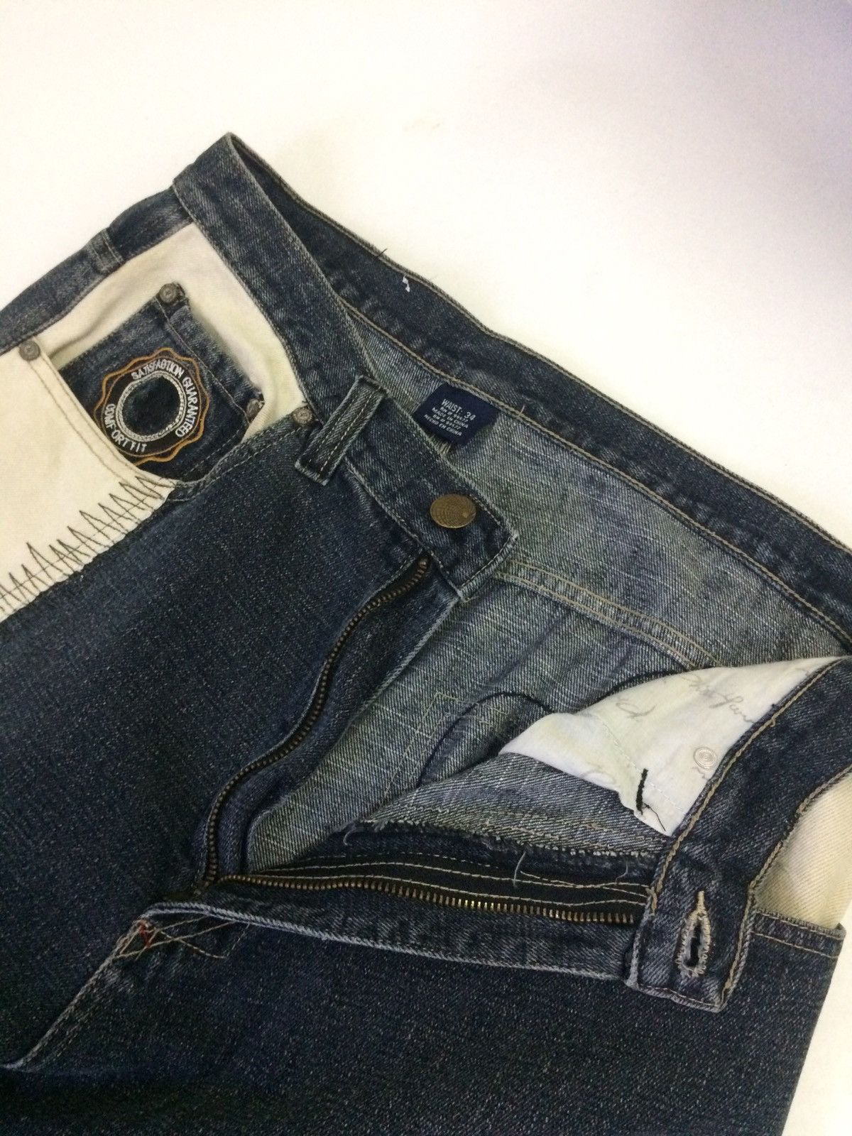 Japanese Brand × Phat Farm Baggy Phat Farm patchwork tactical denim pant Size US 32 / EU 48 - 10 Thumbnail