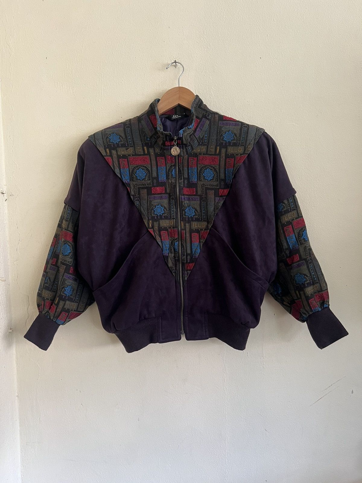 Japanese Brand × Vintage Vintage Nice Design Bomber style Jacket Size US M / EU 48-50 / 2 - 1 Thumbnail