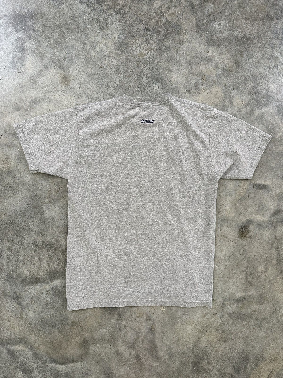 Supreme Supreme Fuck The Police Badge Tee Grey SS08 Size US L / EU 52-54 / 3 - 2 Thumbnail