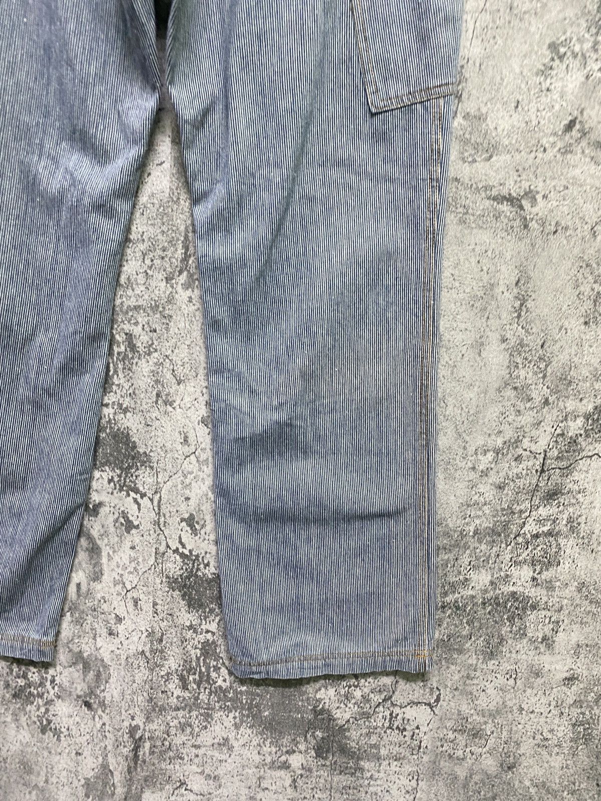 Japanese Brand Villand Hickory Carpenter Zipper Casual Workwear Pant Size US 33 - 13 Thumbnail