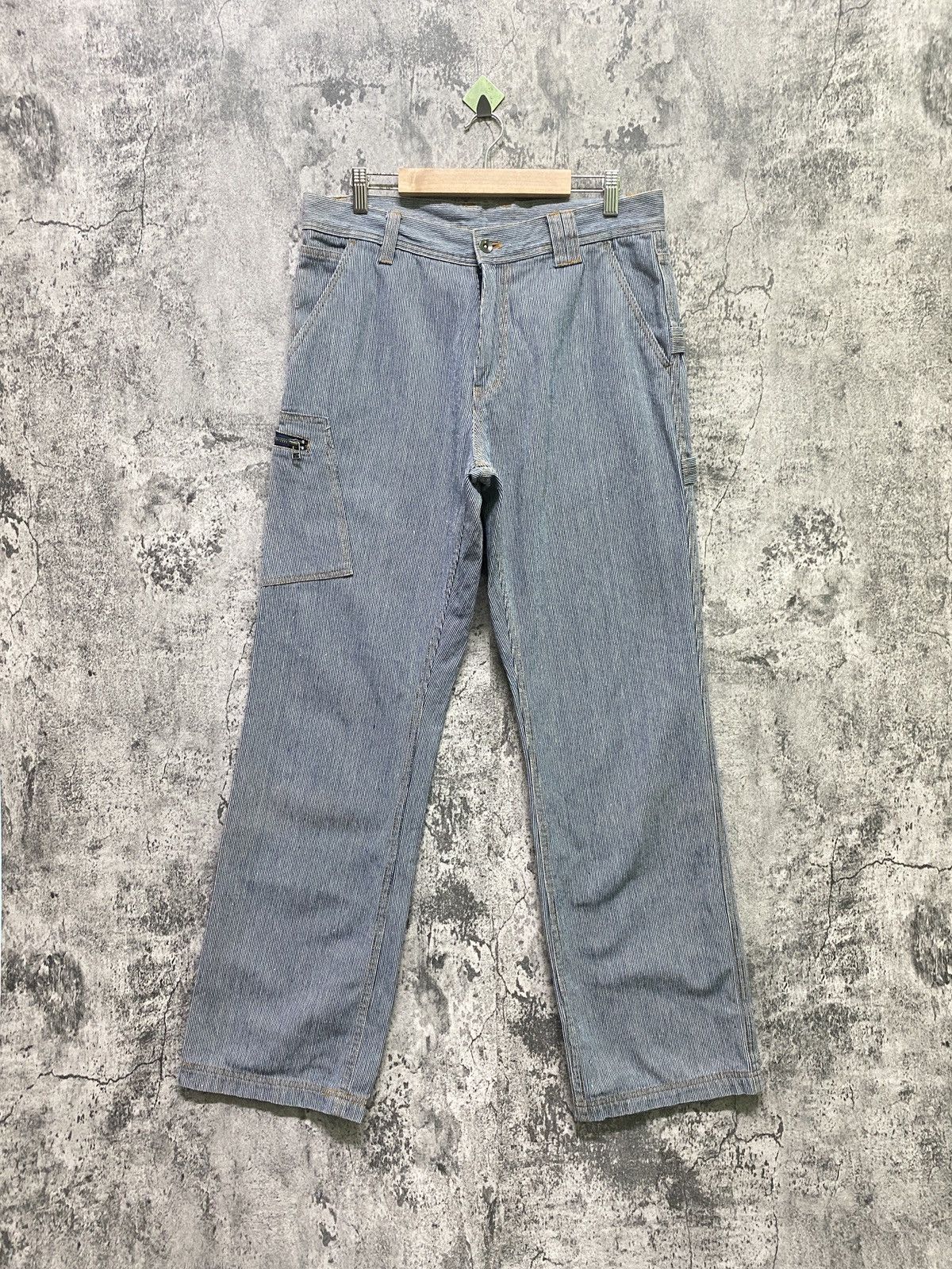 Japanese Brand Villand Hickory Carpenter Zipper Casual Workwear Pant Size US 33 - 1 Thumbnail