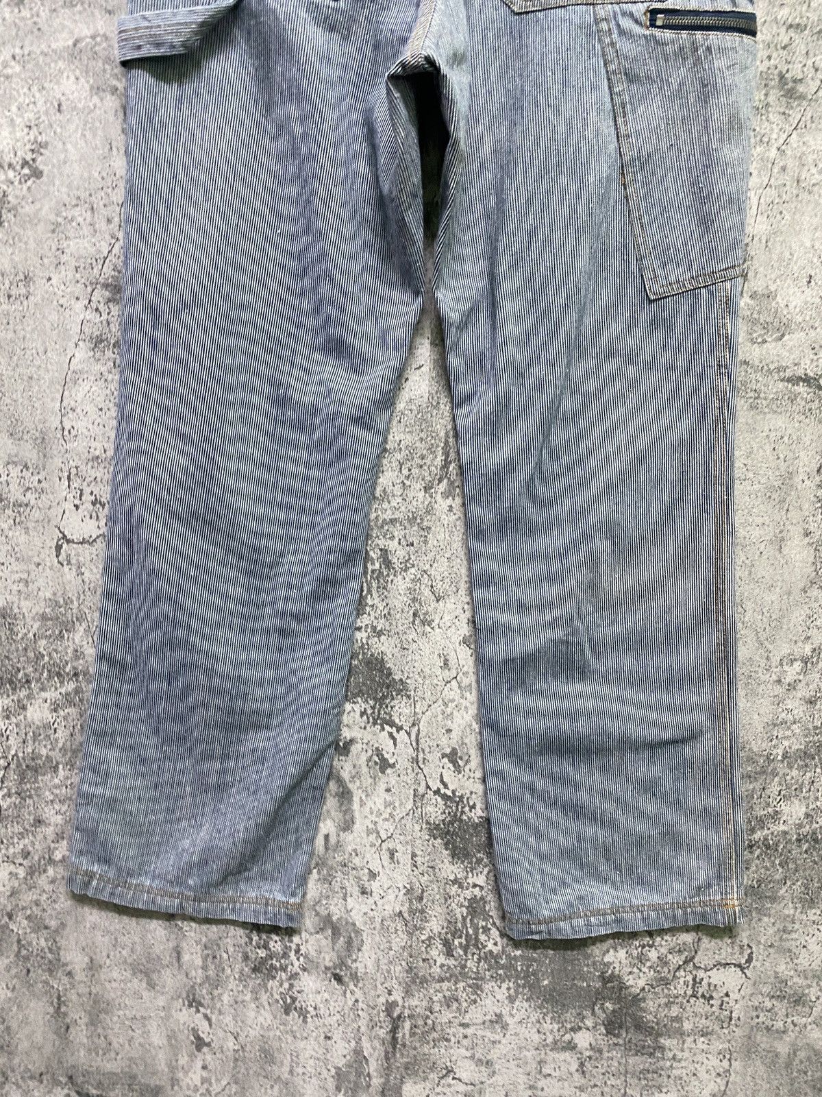Japanese Brand Villand Hickory Carpenter Zipper Casual Workwear Pant Size US 33 - 15 Thumbnail