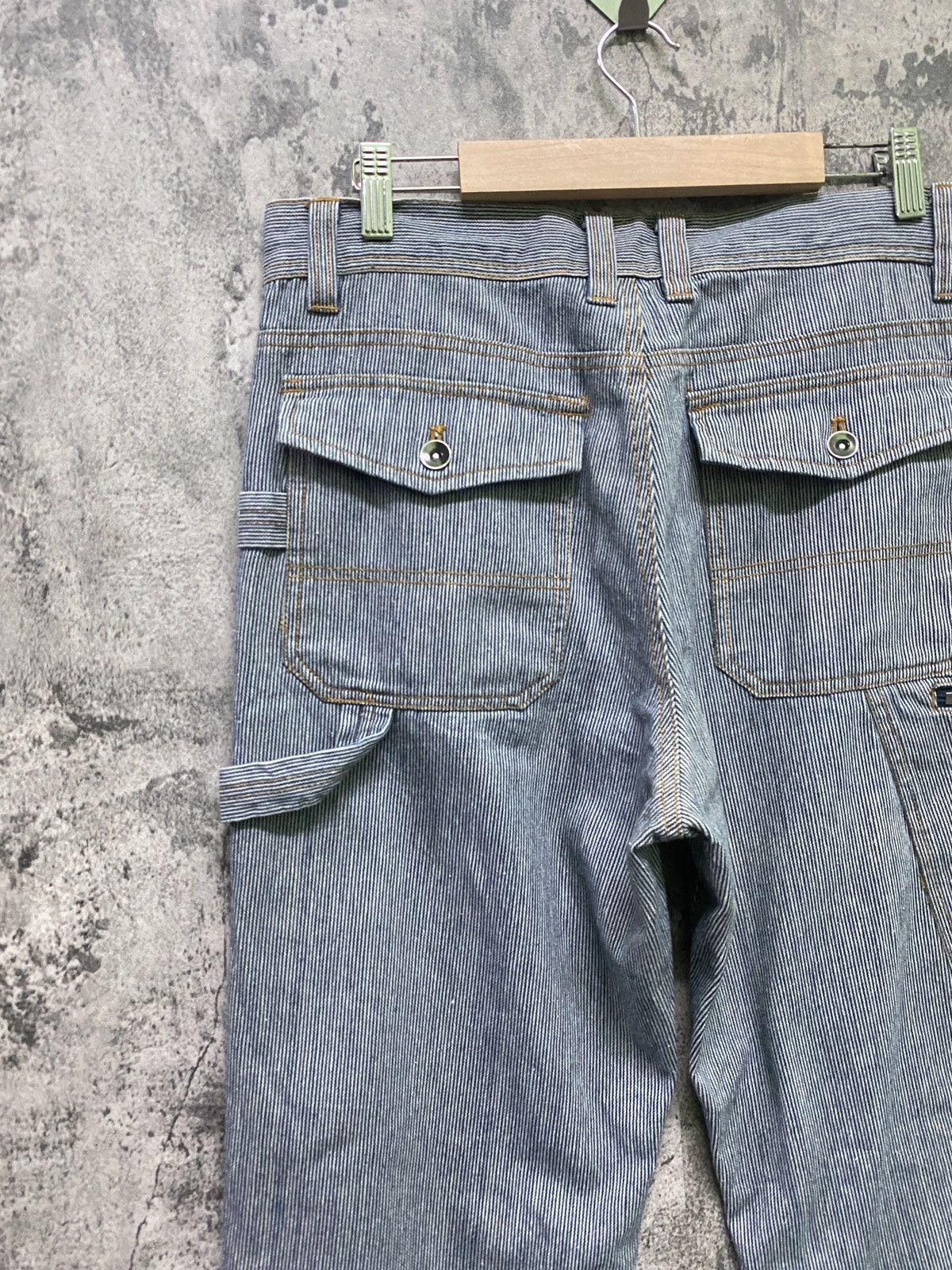 Japanese Brand Villand Hickory Carpenter Zipper Casual Workwear Pant Size US 33 - 11 Thumbnail