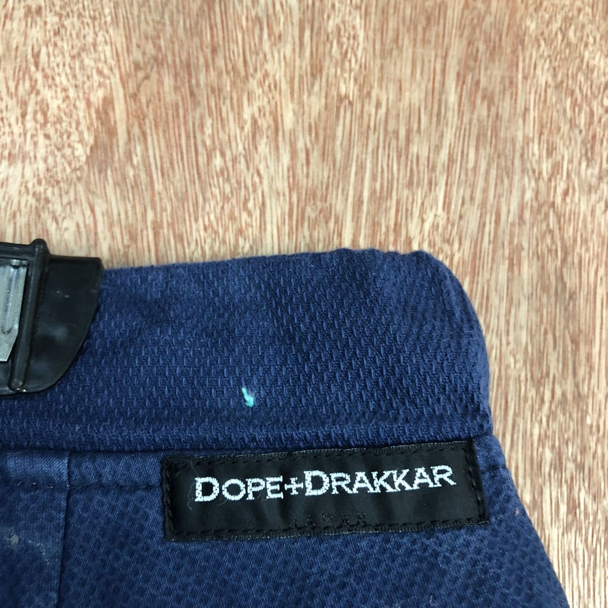 Japanese Brand DL Dope + Drakkar Blue faded Straight Pants #c736 Size US 32 / EU 48 - 12 Thumbnail