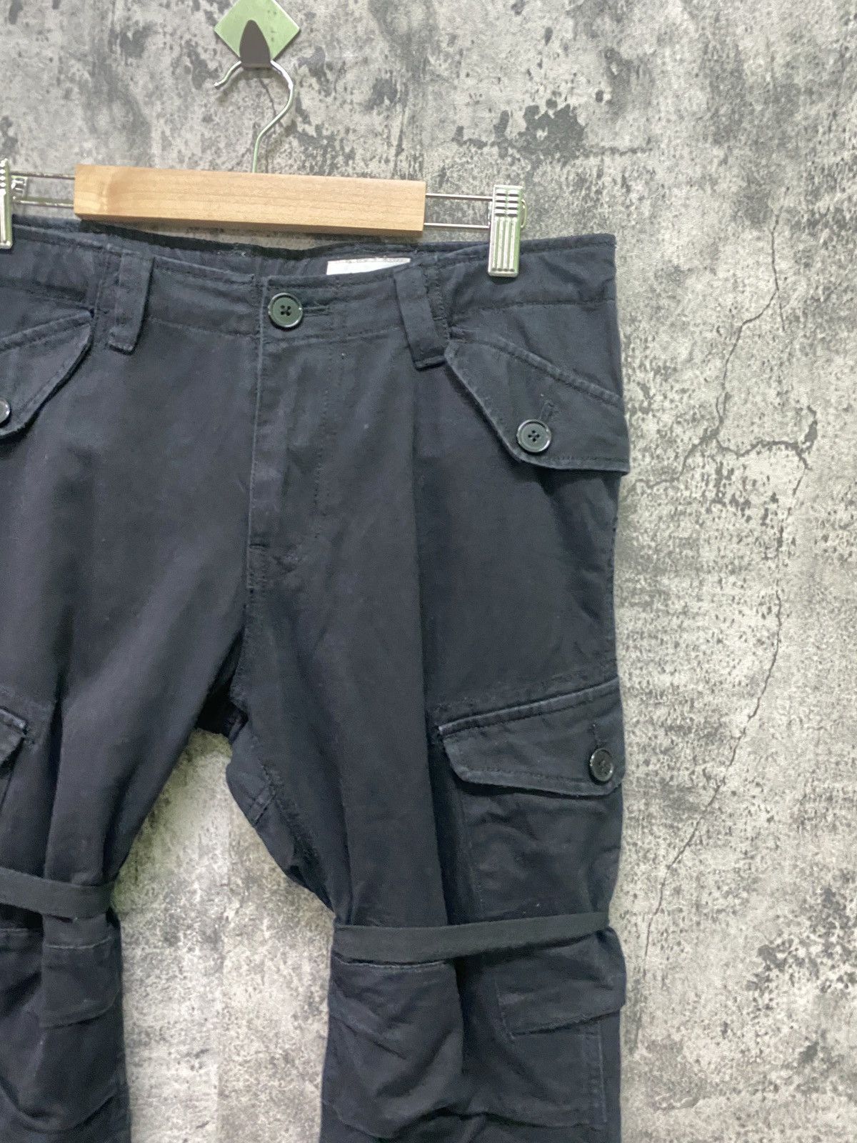 Designer × Japanese Brand × Seditionaries JAPAN WORLD WIDE LOVE Cargo Multipocket Bondage Pants Size US 32 / EU 48 - 5 Thumbnail