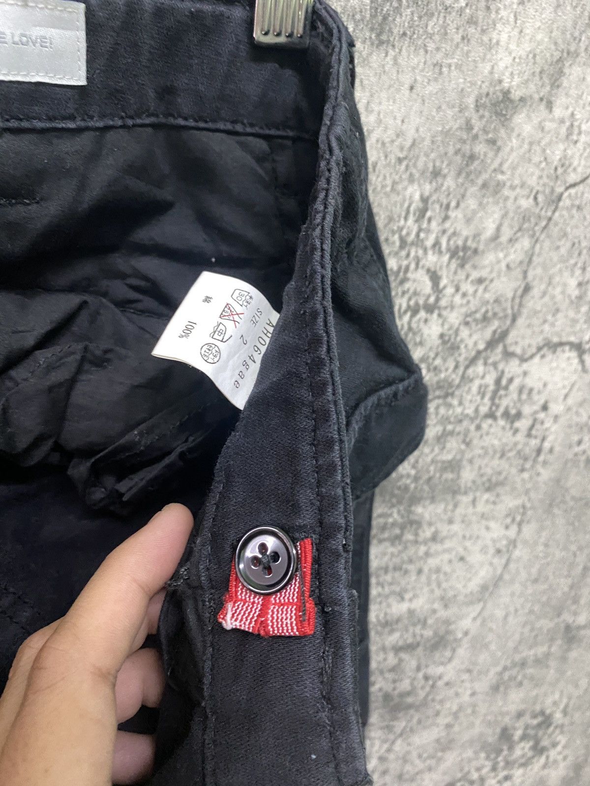 Designer × Japanese Brand × Seditionaries JAPAN WORLD WIDE LOVE Cargo Multipocket Bondage Pants Size US 32 / EU 48 - 19 Thumbnail