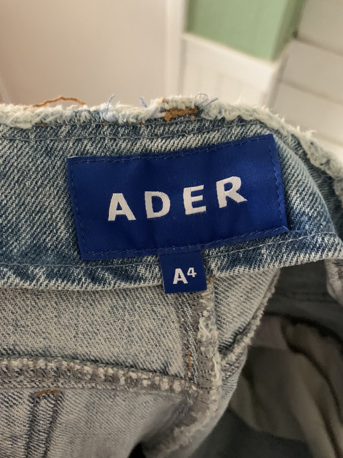 Ader Error Ader Error Oversized Pelton Jeans (sz 4) Size US 34 / EU 50 - 3 Thumbnail