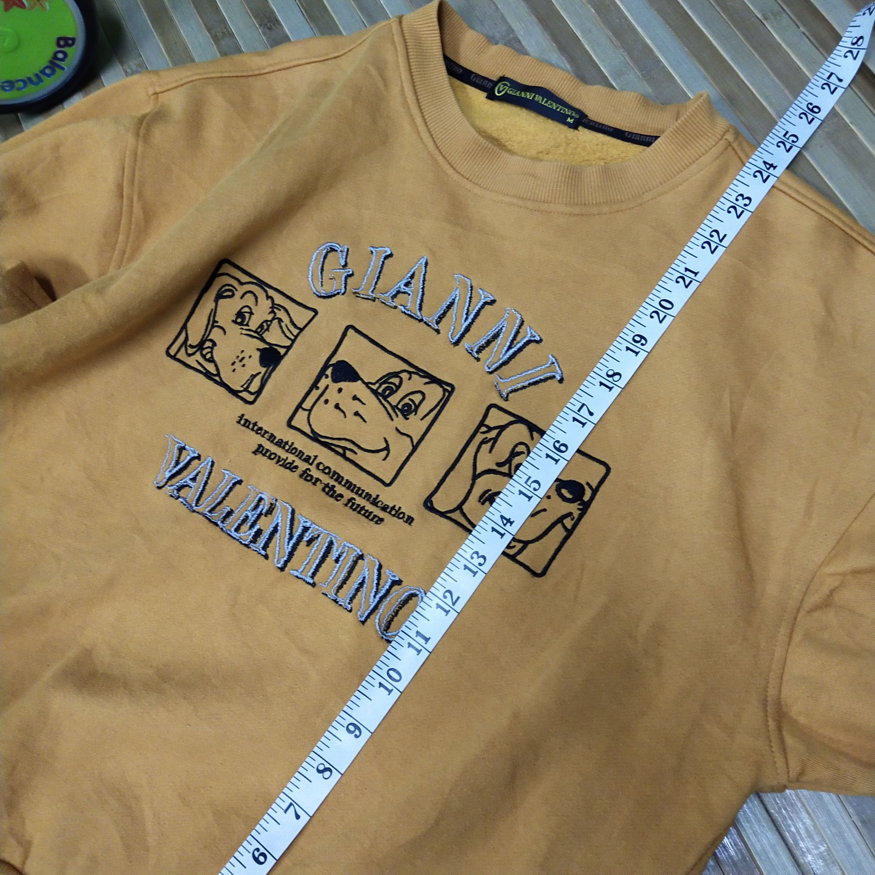 Japanese Brand × Vintage Vintage Gianni Valentino Sweatshirt Embroided Logo Size US M / EU 48-50 / 2 - 9 Thumbnail