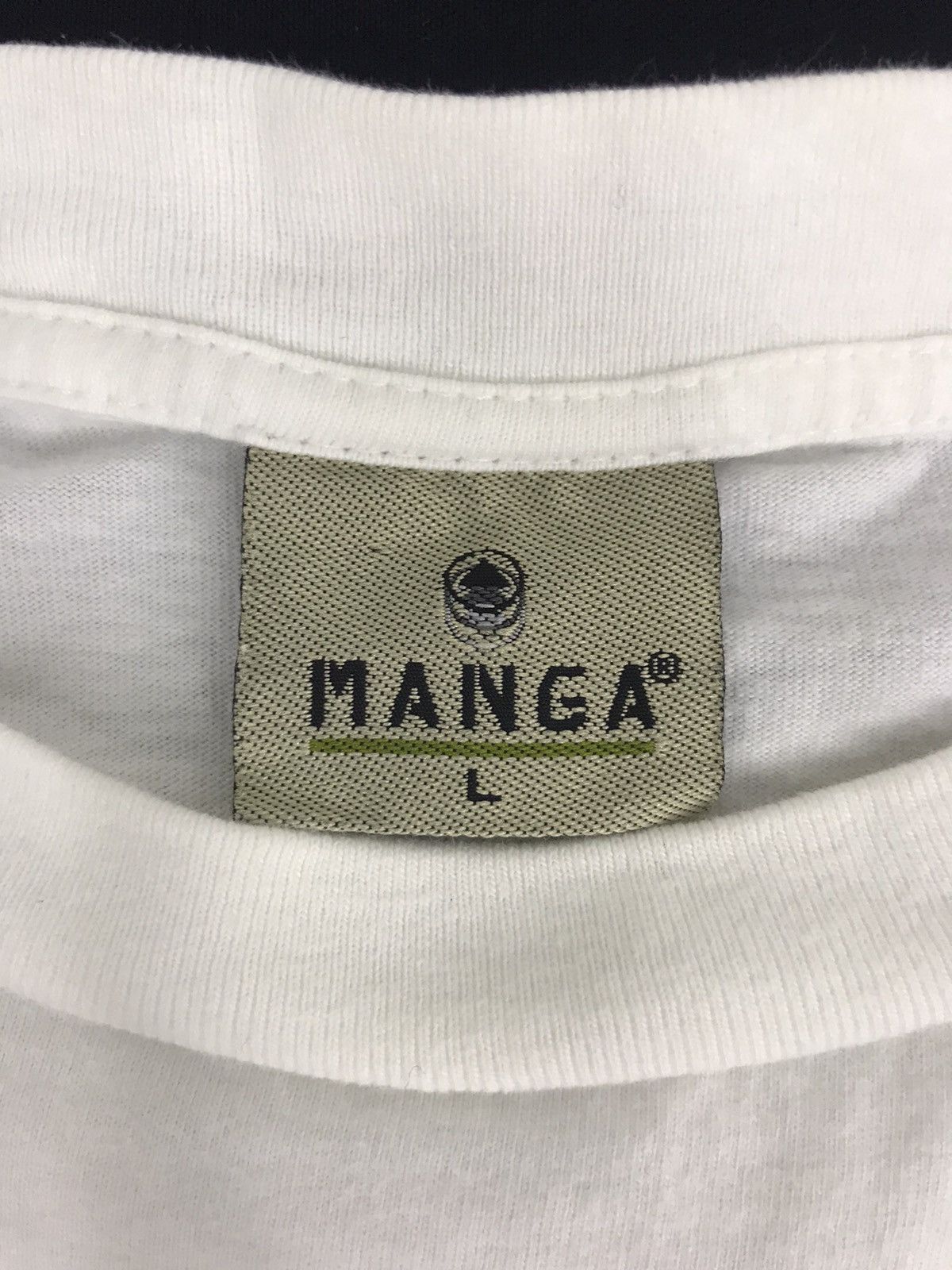 Anime Vintage Manga Anti War Logo Spell Out Nice Design Tee Size L / US 10 / IT 46 - 3 Thumbnail