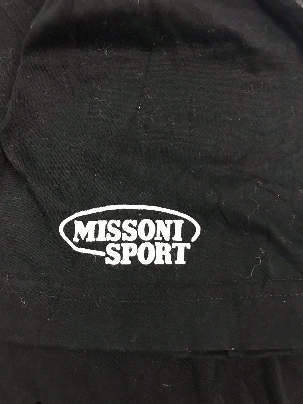 Missoni Missoni Vintage 90s Embroidery Big Logo Tee Size US L / EU 52-54 / 3 - 8 Thumbnail