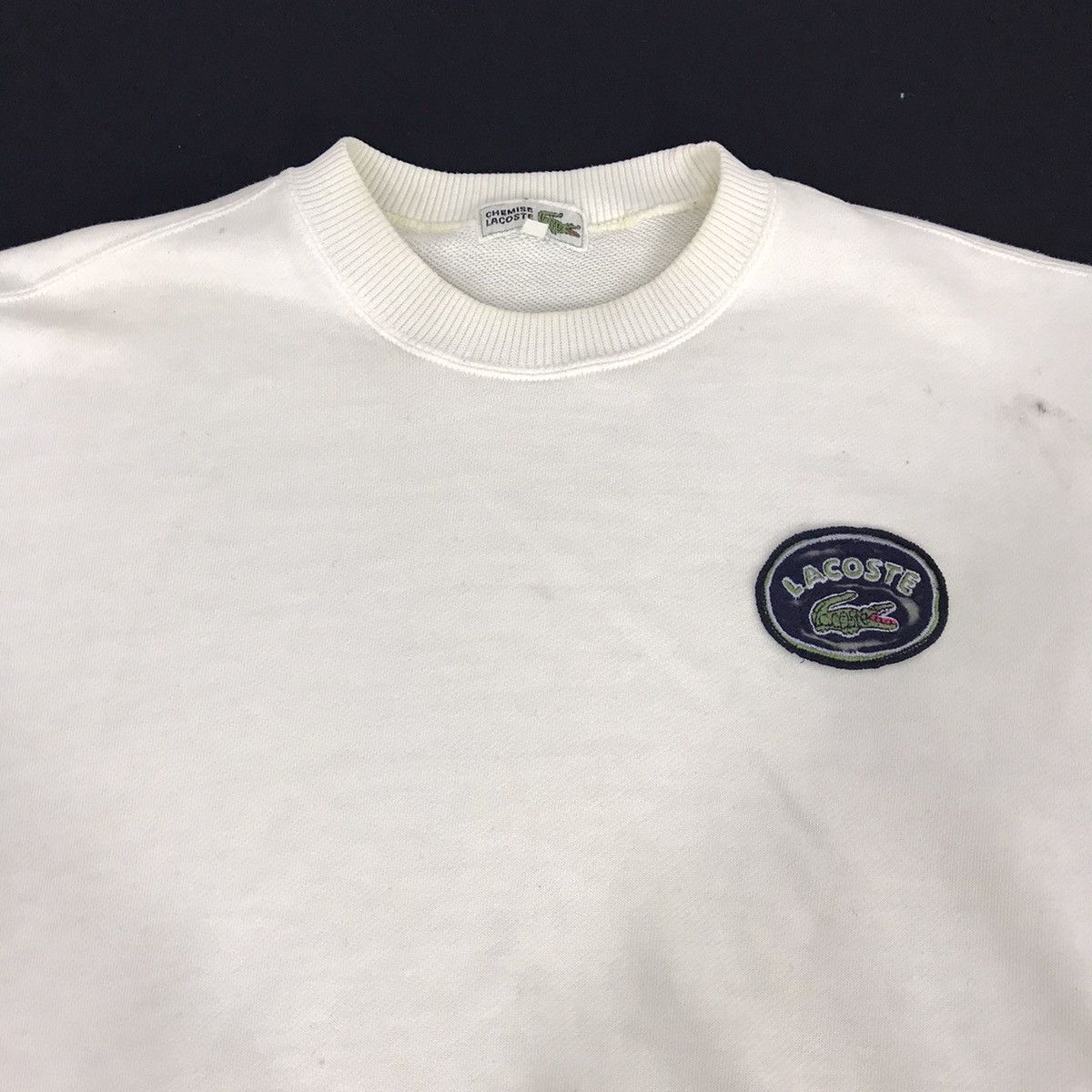Lacoste Vintage Lacoste Sweatshirt Pull Over Style Jacket Size US S / EU 44-46 / 1 - 2 Thumbnail