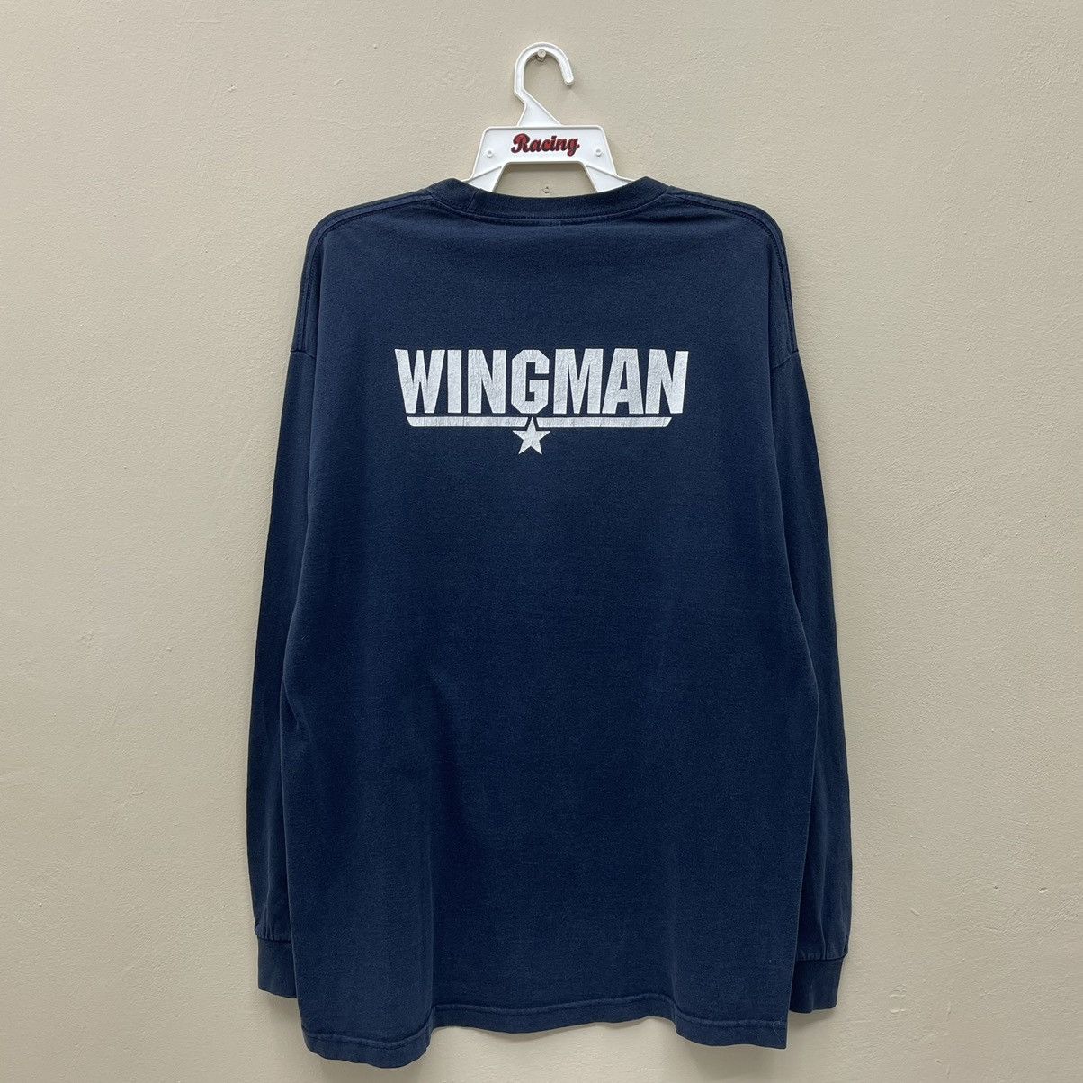 Vintage Vintage Top Gun Wingman Long Sleeve Shirt Size US XL / EU 56 / 4 - 3 Thumbnail