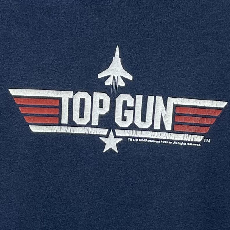 Vintage Vintage Top Gun Wingman Long Sleeve Shirt Size US XL / EU 56 / 4 - 2 Thumbnail