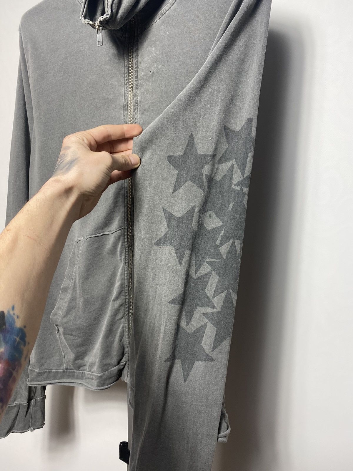 Diesel Black Gold Diesel black gold asymmetric distressed zipper sweatshirt Size US M / EU 48-50 / 2 - 3 Thumbnail
