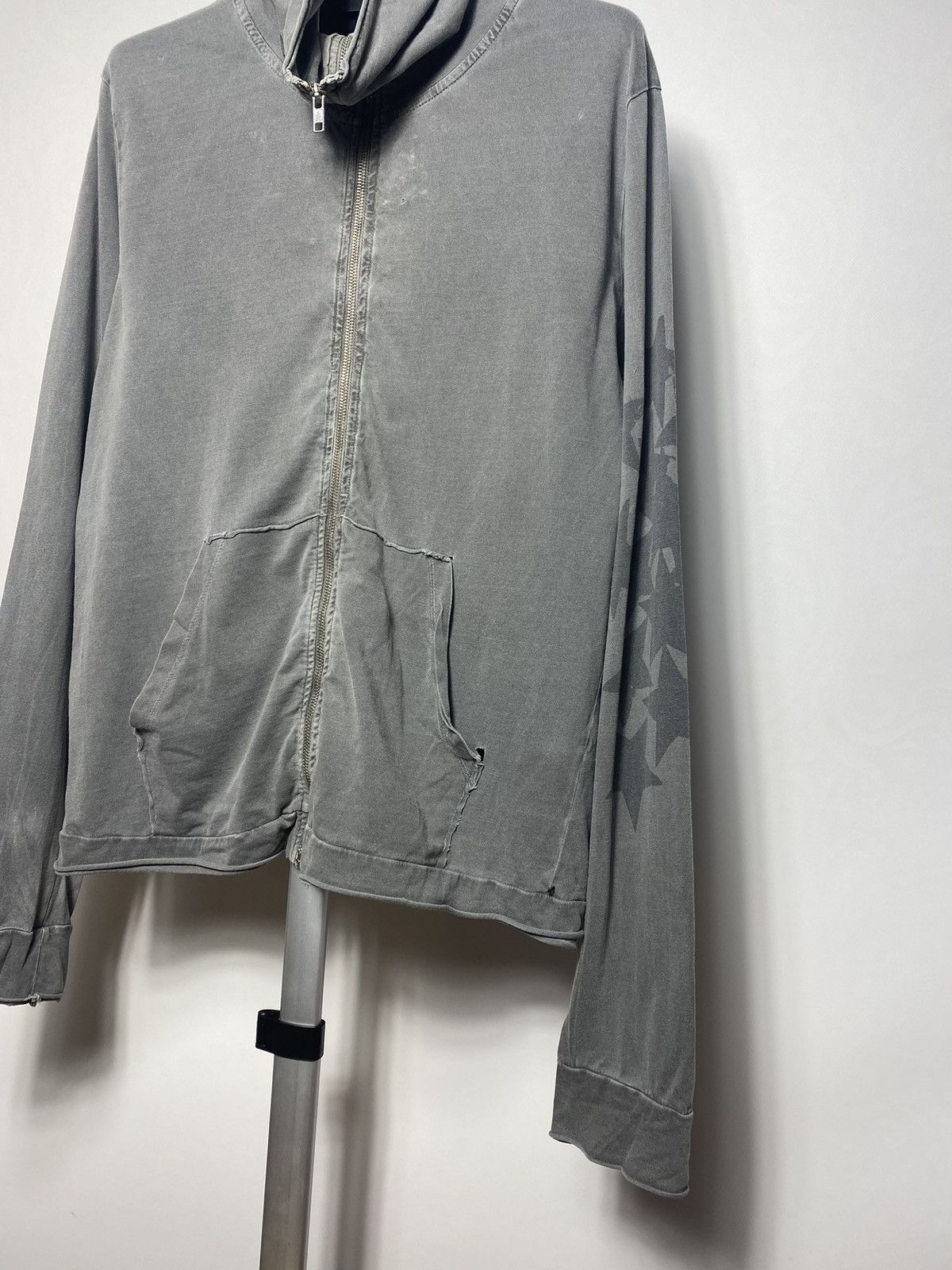 Diesel Black Gold Diesel black gold asymmetric distressed zipper sweatshirt Size US M / EU 48-50 / 2 - 2 Thumbnail