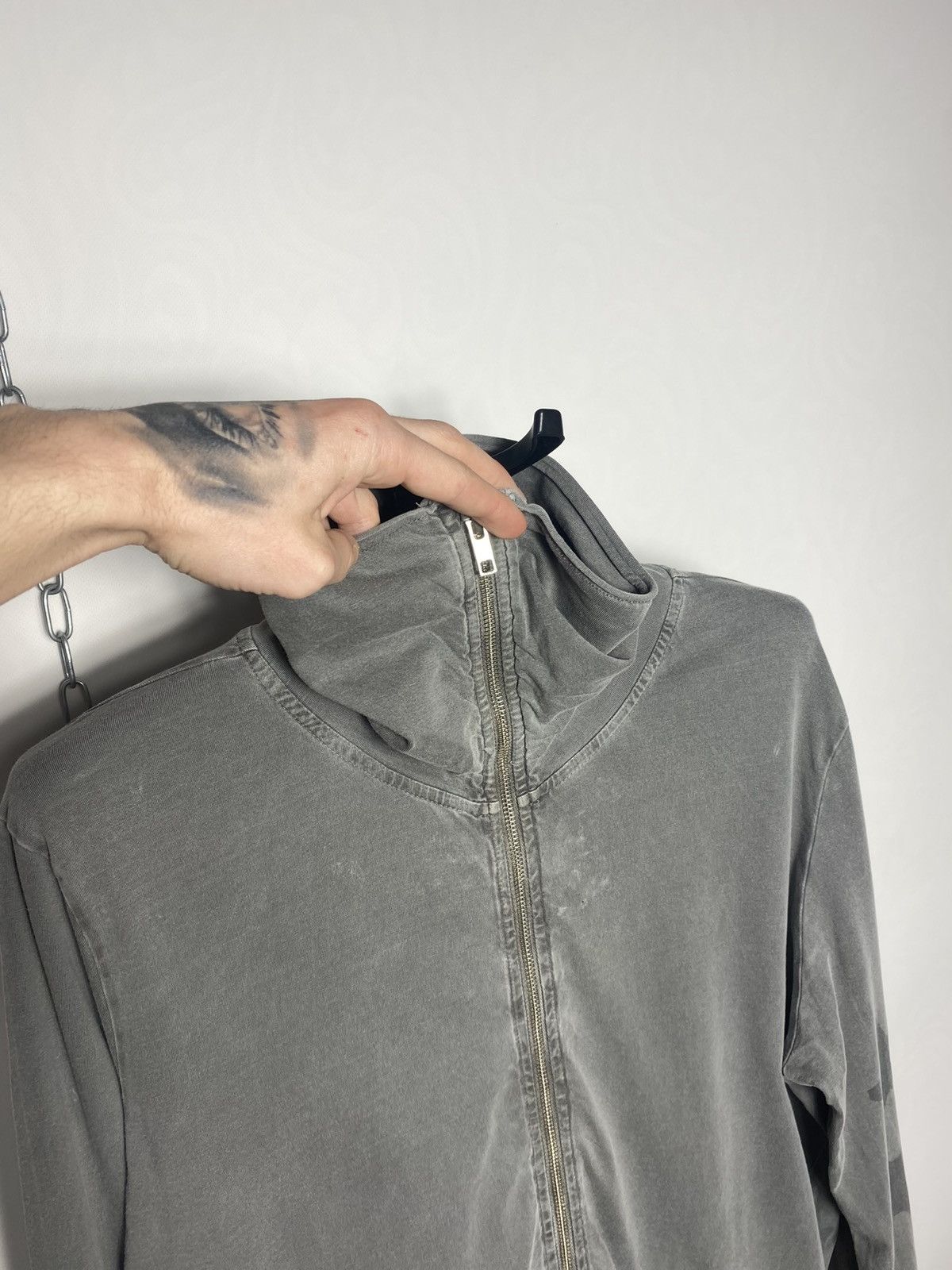 Diesel Black Gold Diesel black gold asymmetric distressed zipper sweatshirt Size US M / EU 48-50 / 2 - 9 Thumbnail